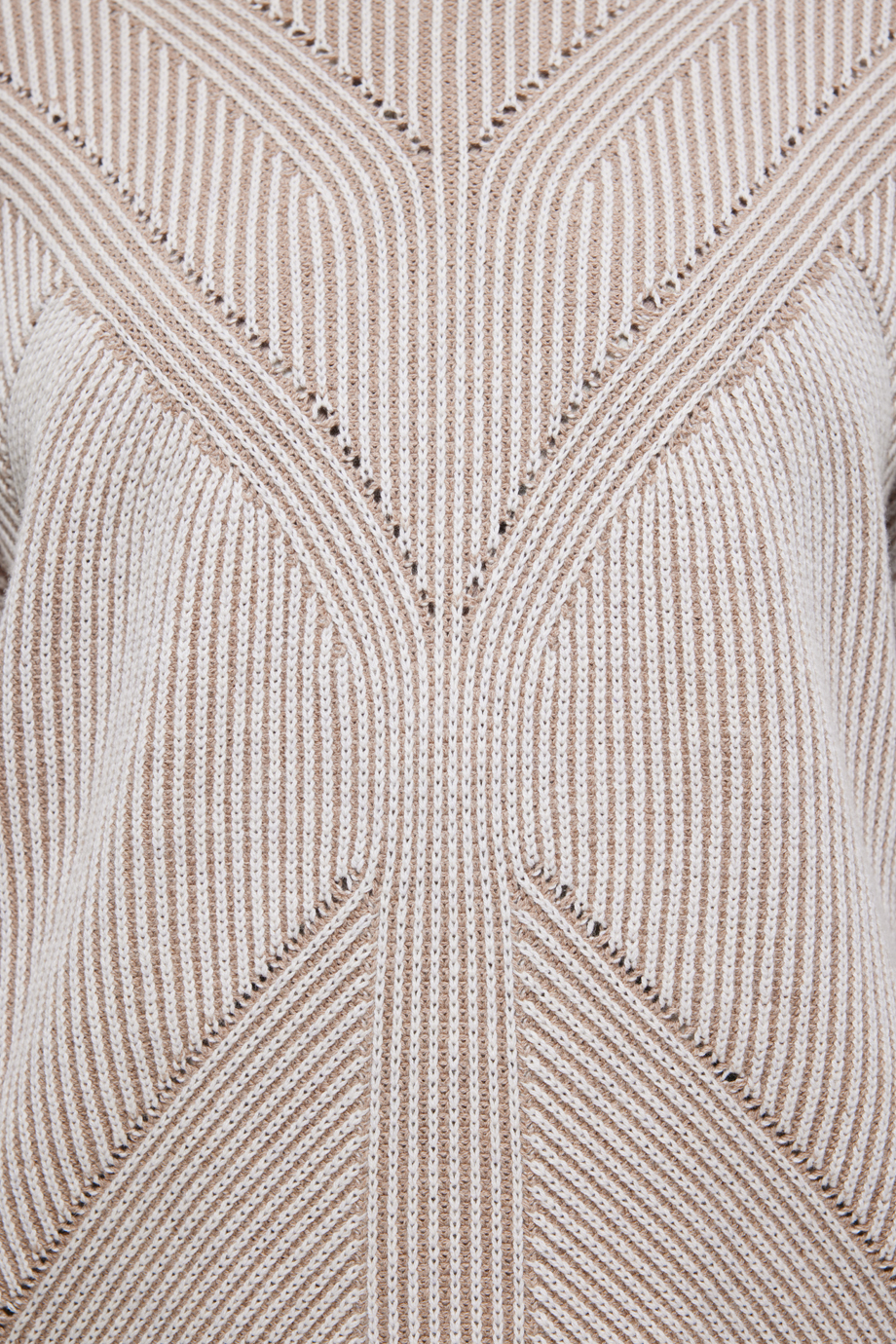 Джемпер из шерсти и хлопка