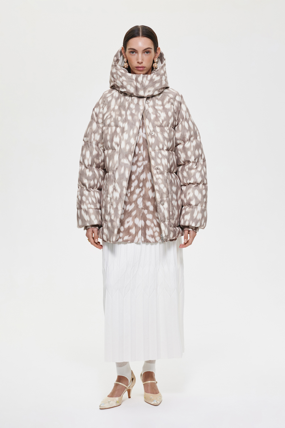 Юбка вязаная