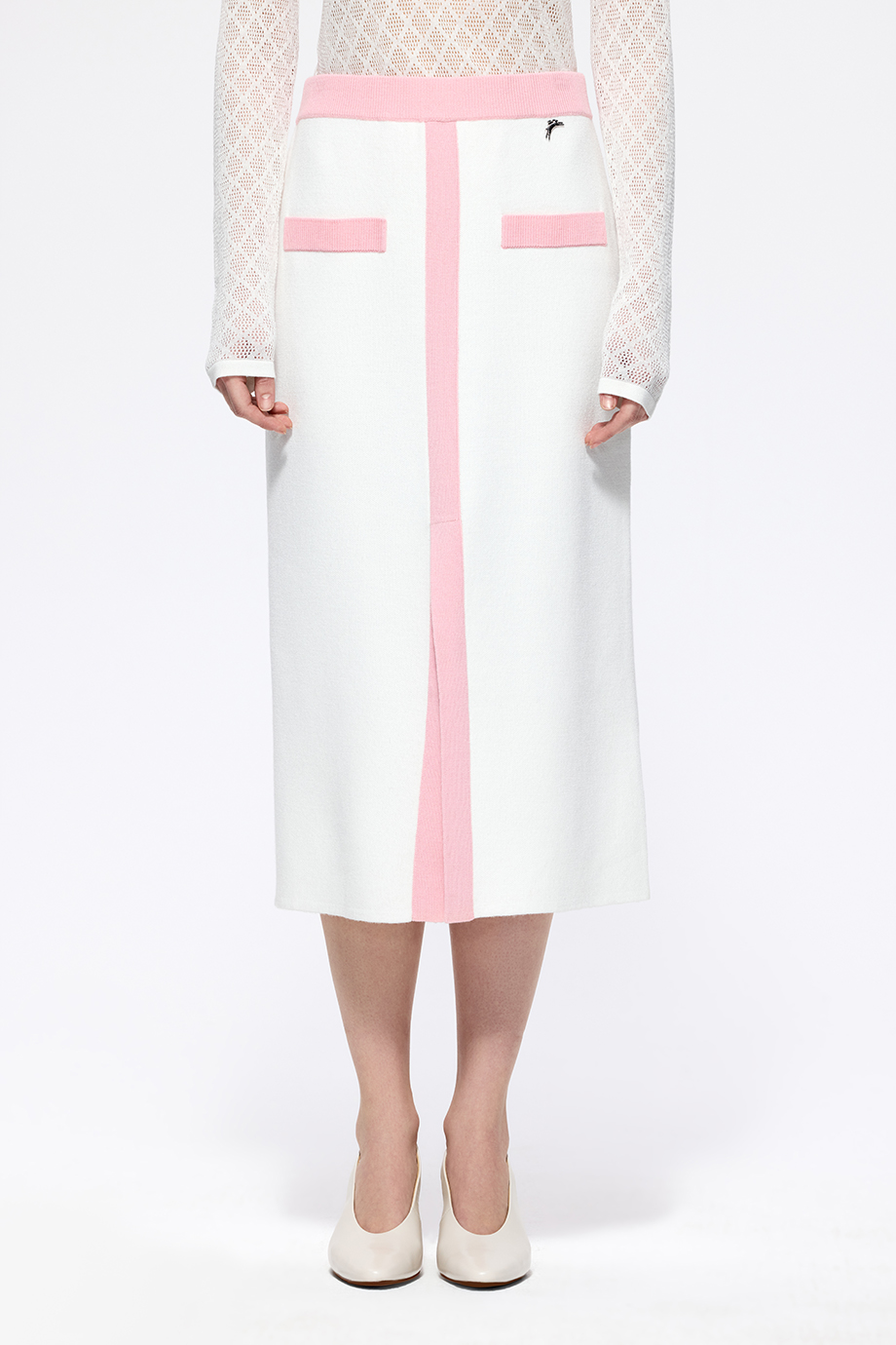 Юбка вязаная