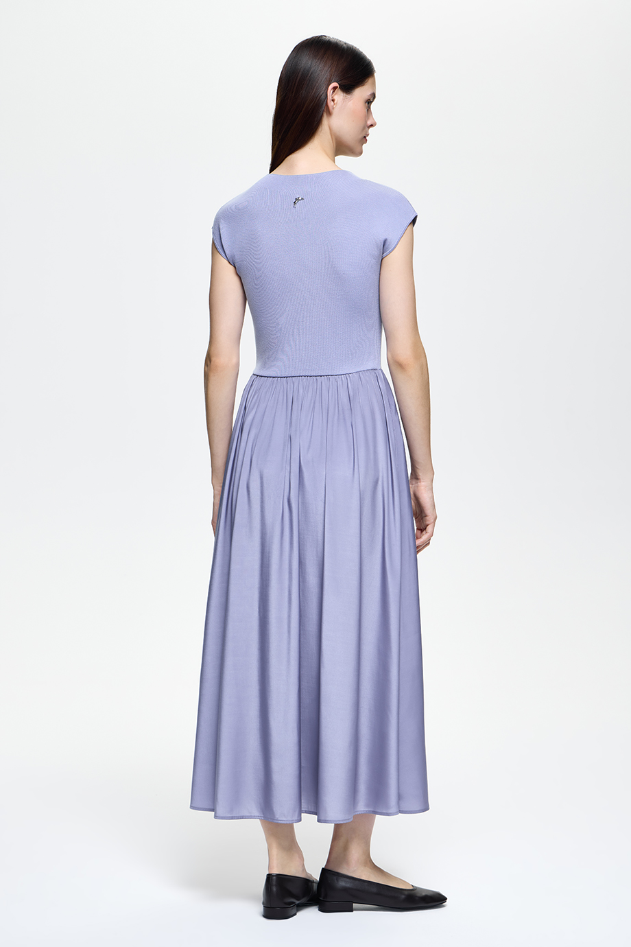 Платье комбинированное