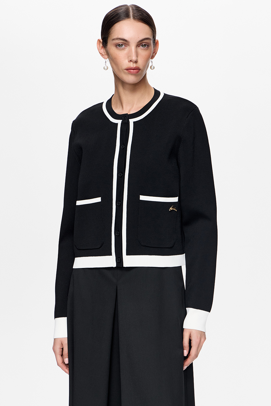 Жакет трикотажный