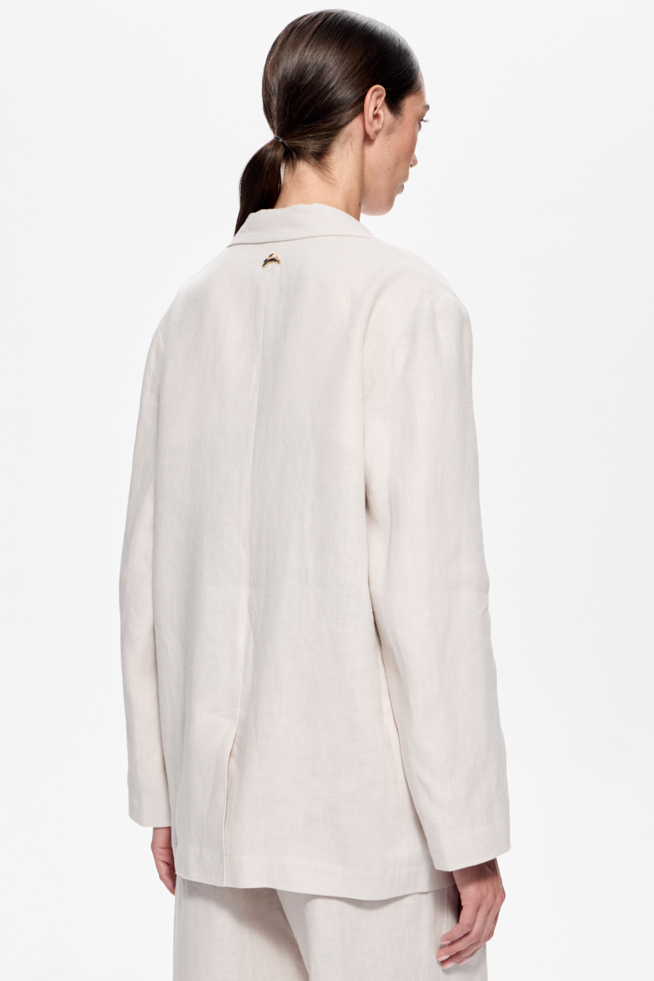 Жакет мягкий льняной