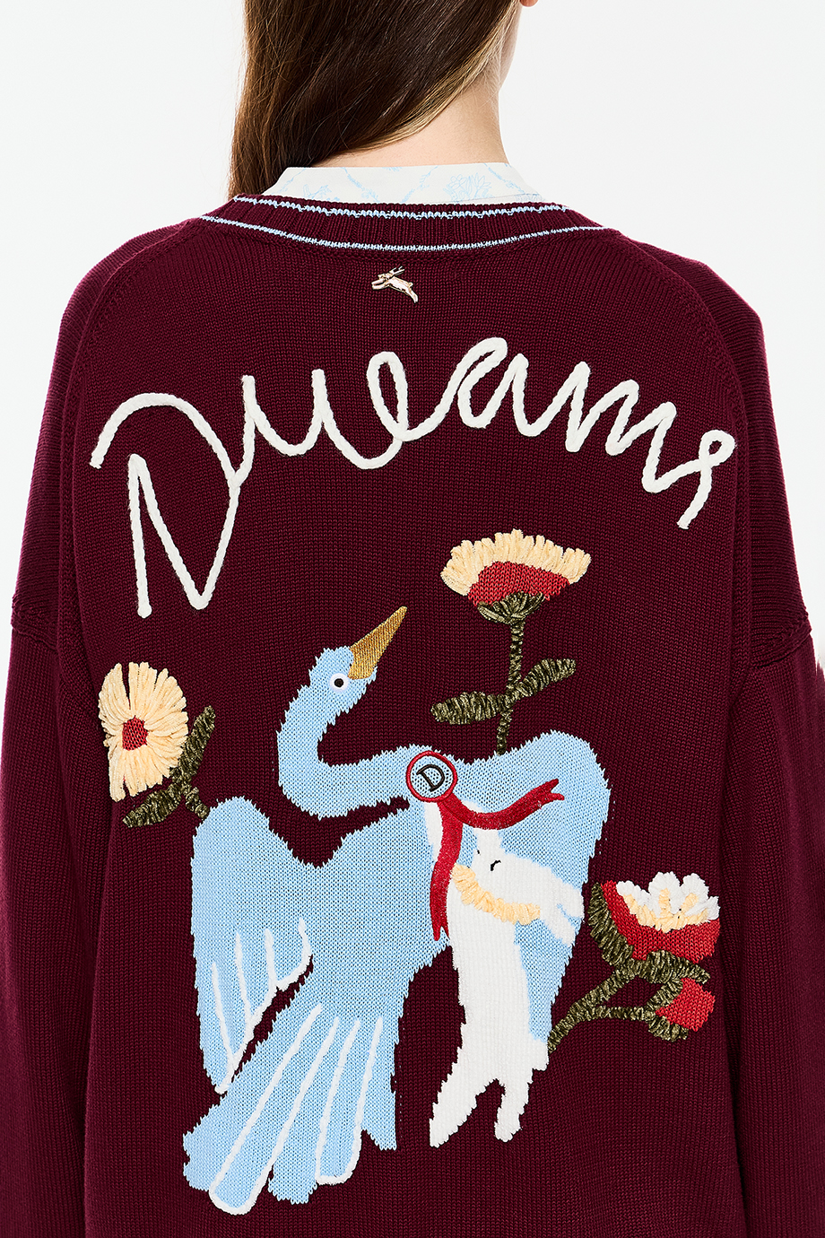 Кардиган с рисунком