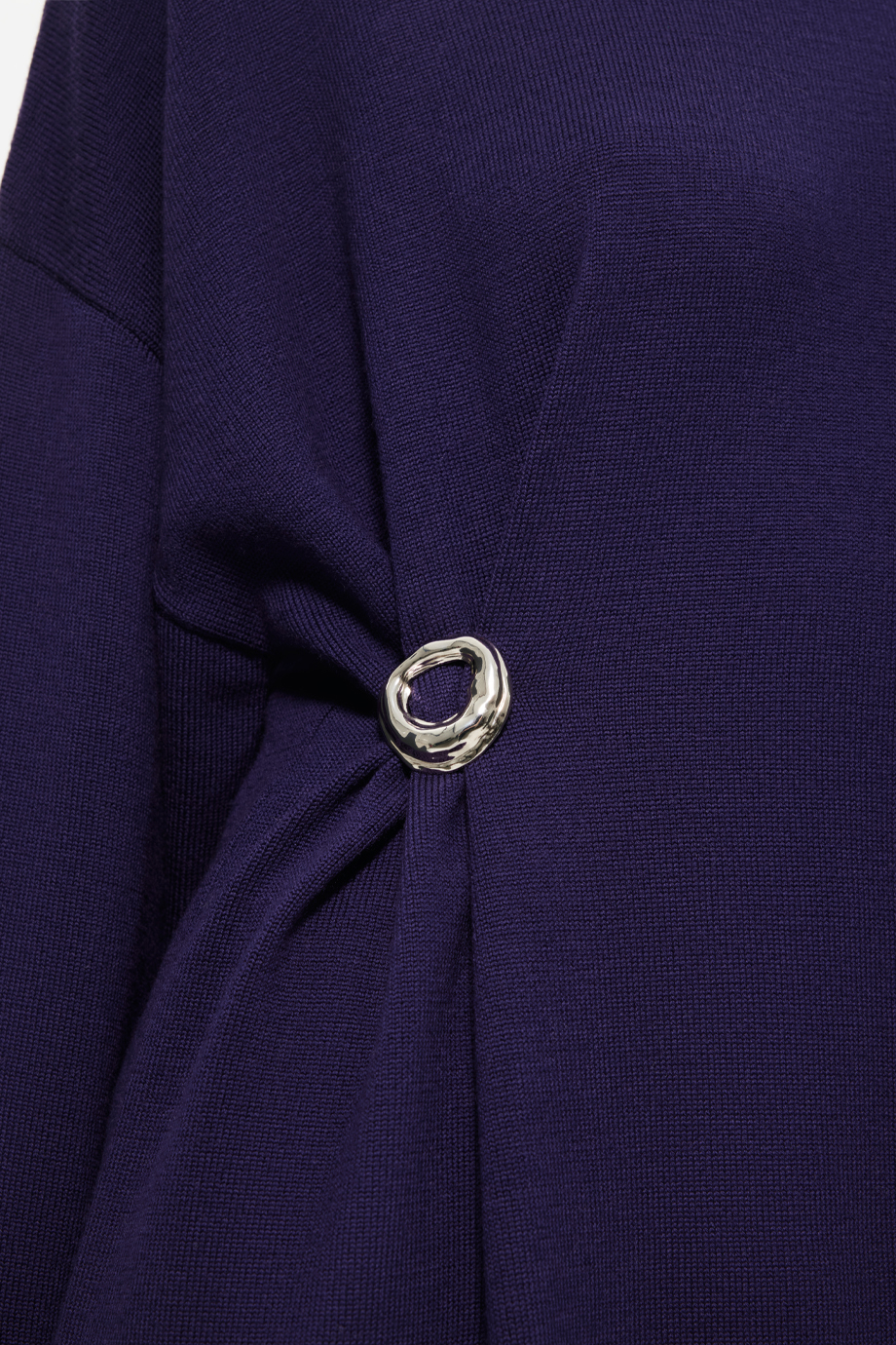 Платье-свитер из тонкой шерсти