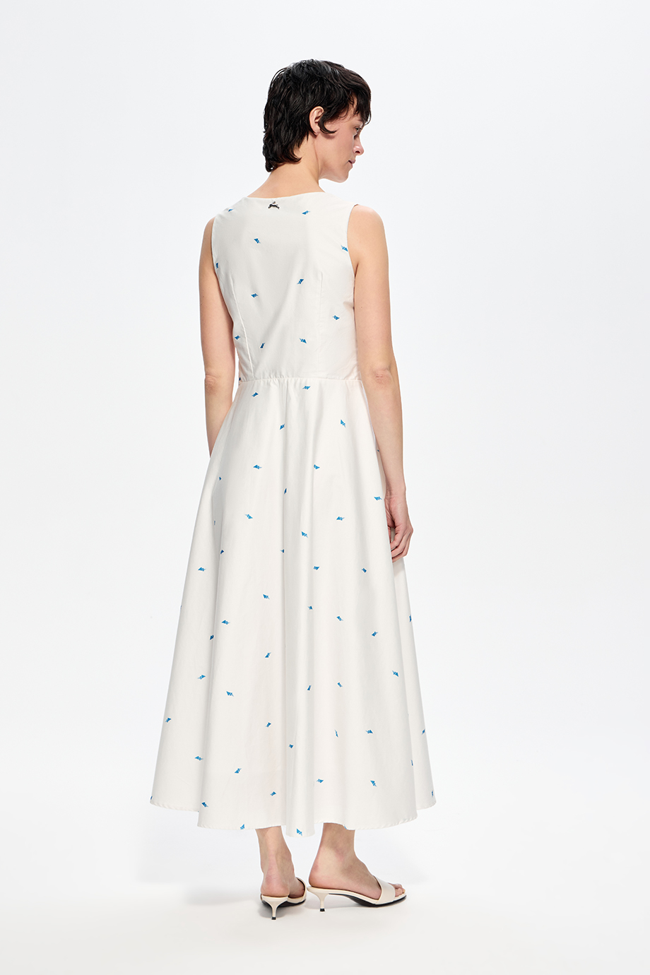 Сарафан хлопковый с принтом