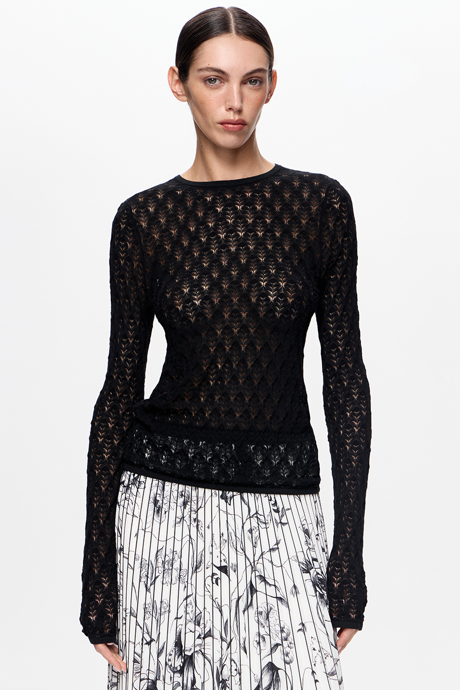 Джемпер ажурный Джемпер ажурный