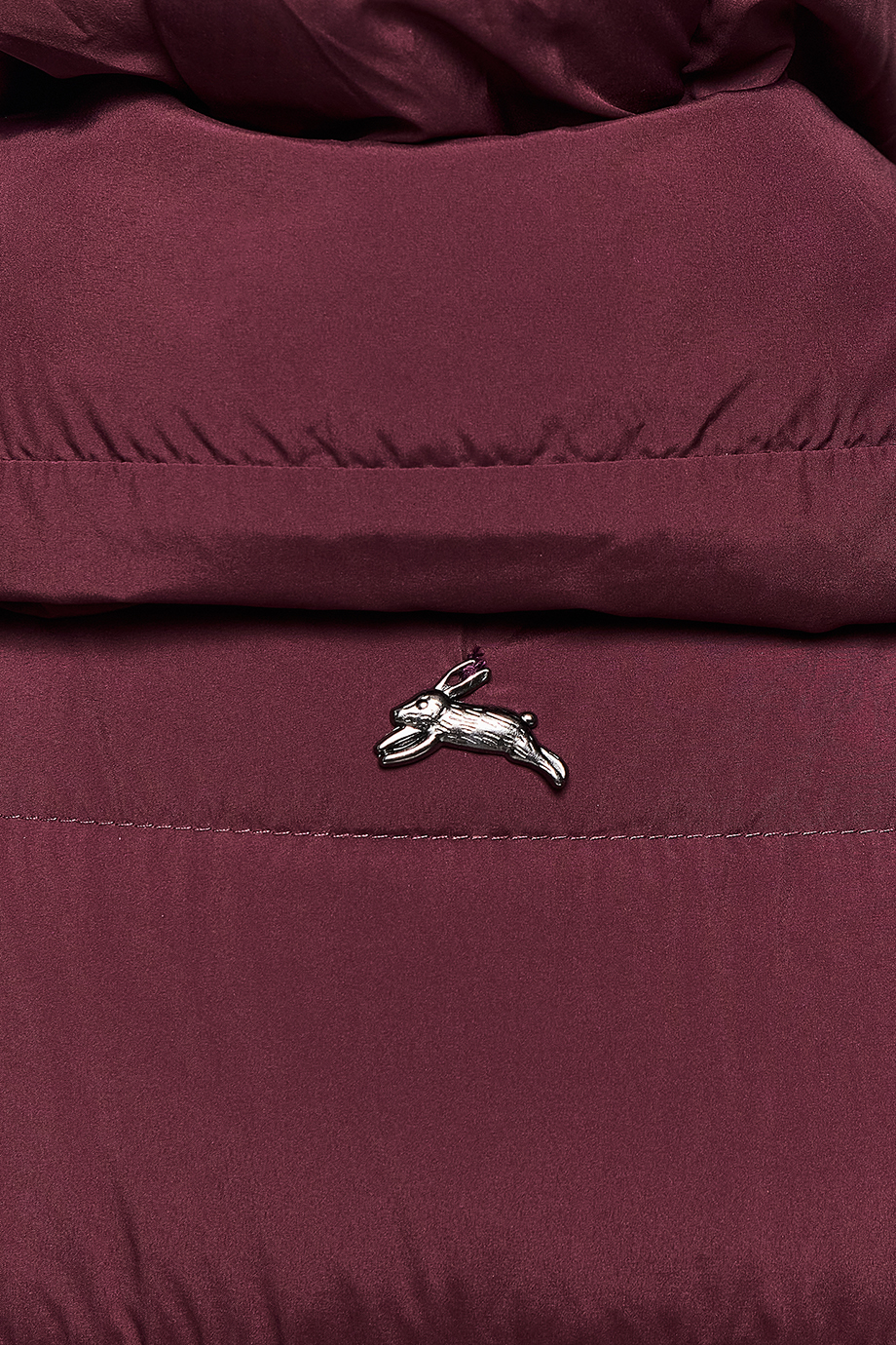 Пуховик легкий со съемным воротником