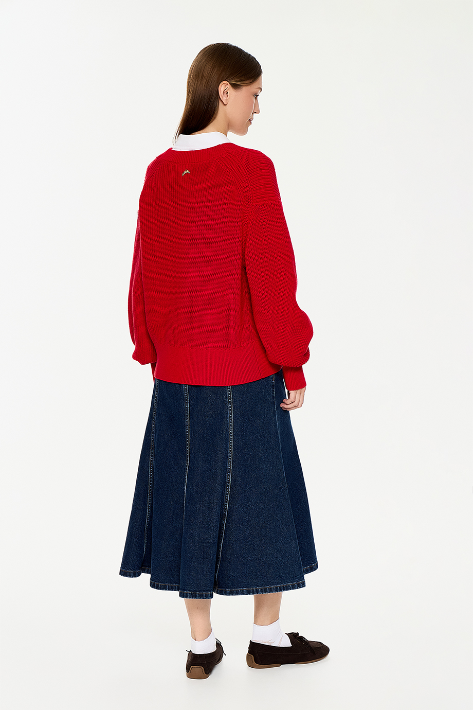 Кардиган из хлопка и кашемира с вышивкой