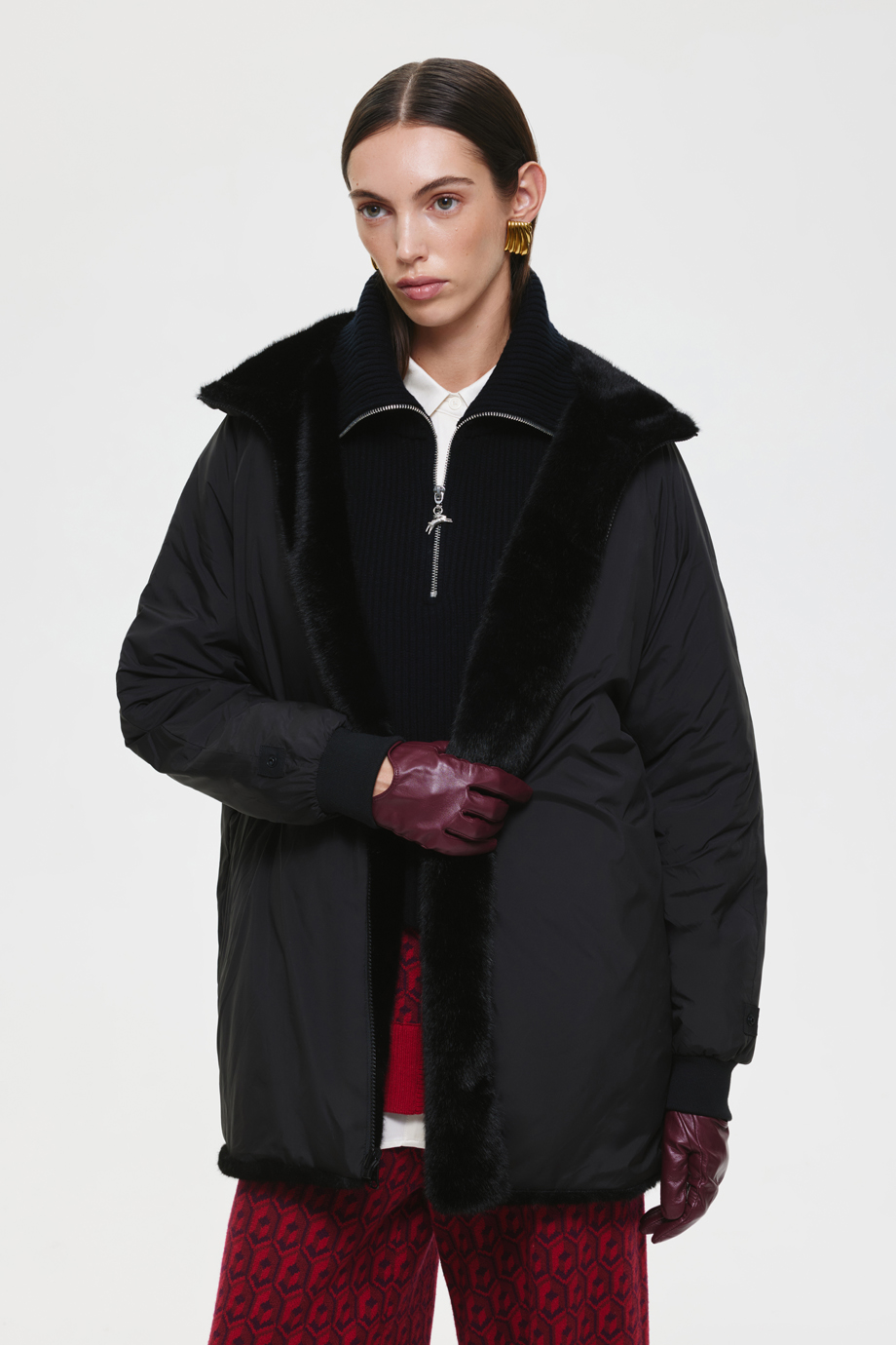 Парка-трансформер на меху