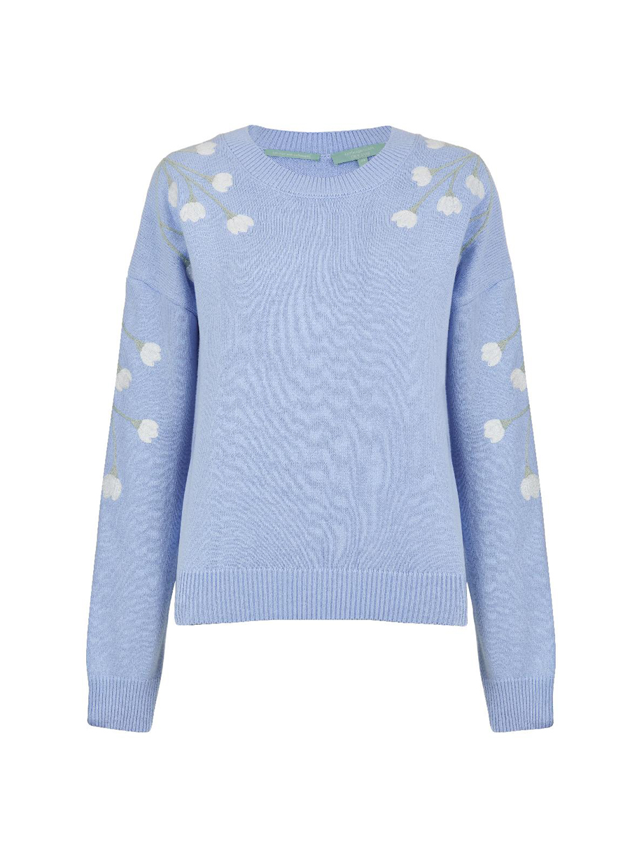 Джемпер с вышивкой