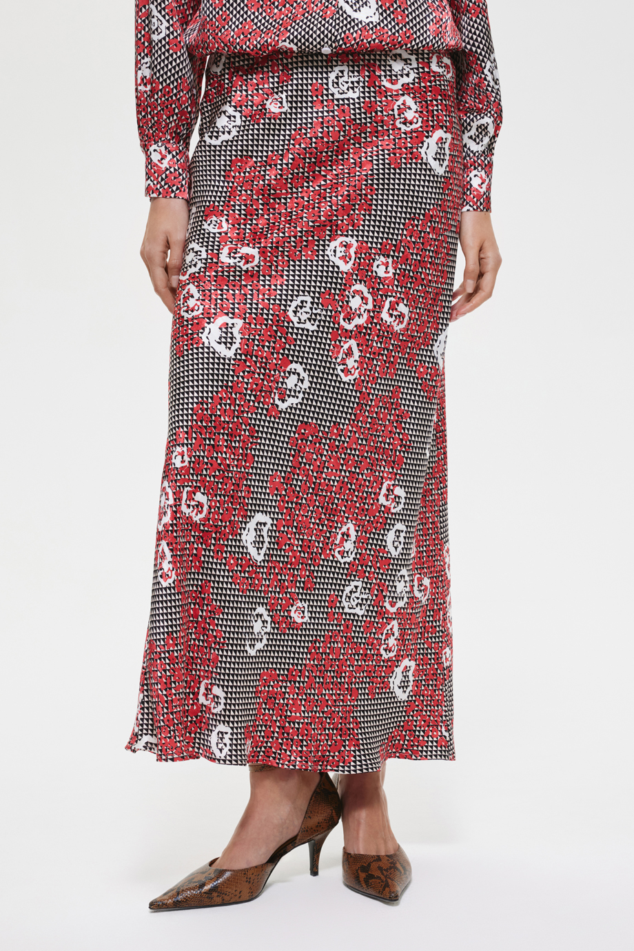 Юбка с принтом