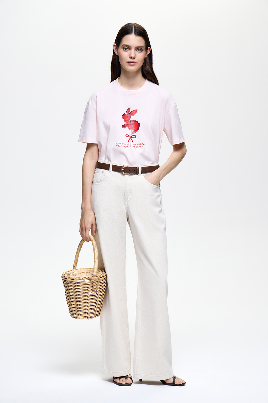 Футболка с принтом