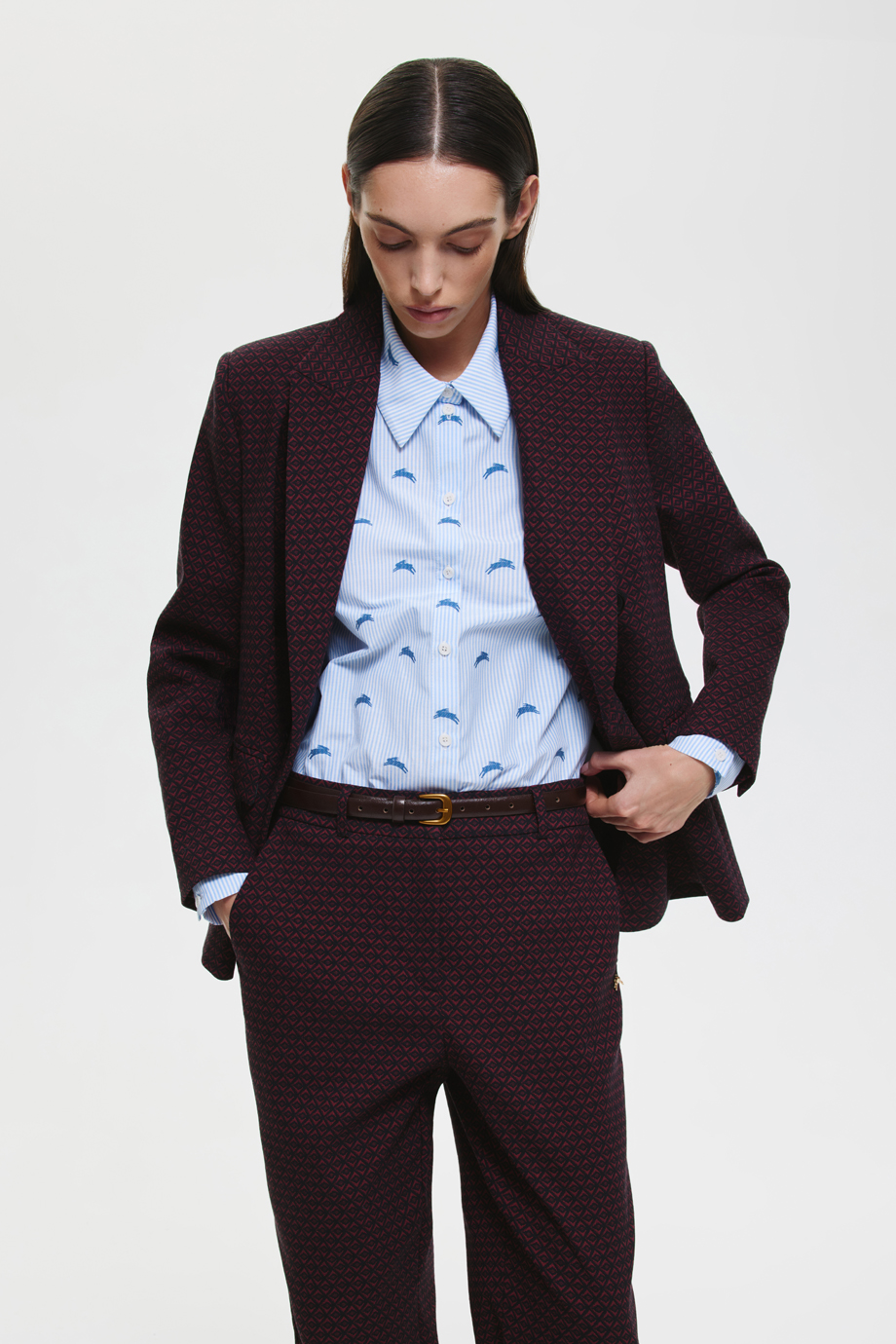 Двубортный жакет