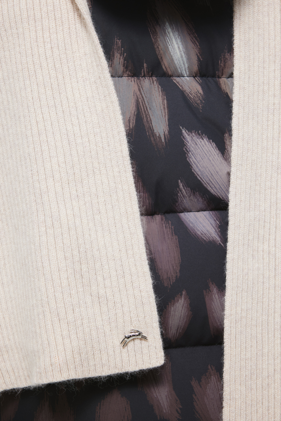 Шарф с ангорой