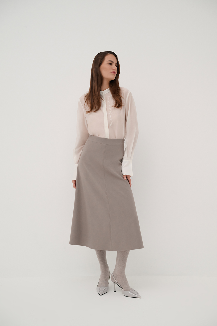 Юбка А-силуэта