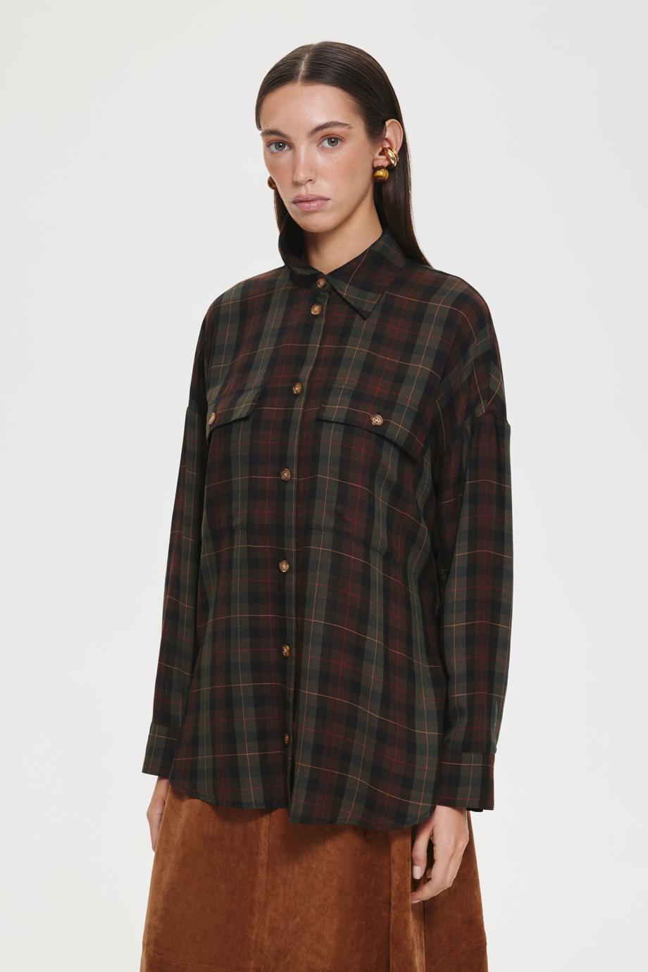 Рубашка в клетку Рубашка в клетку