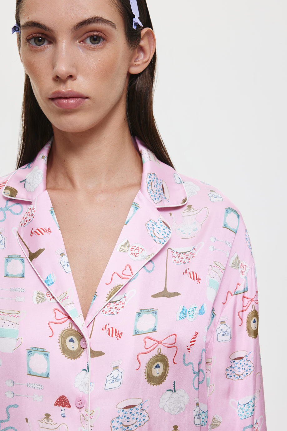 Пижамная блузка