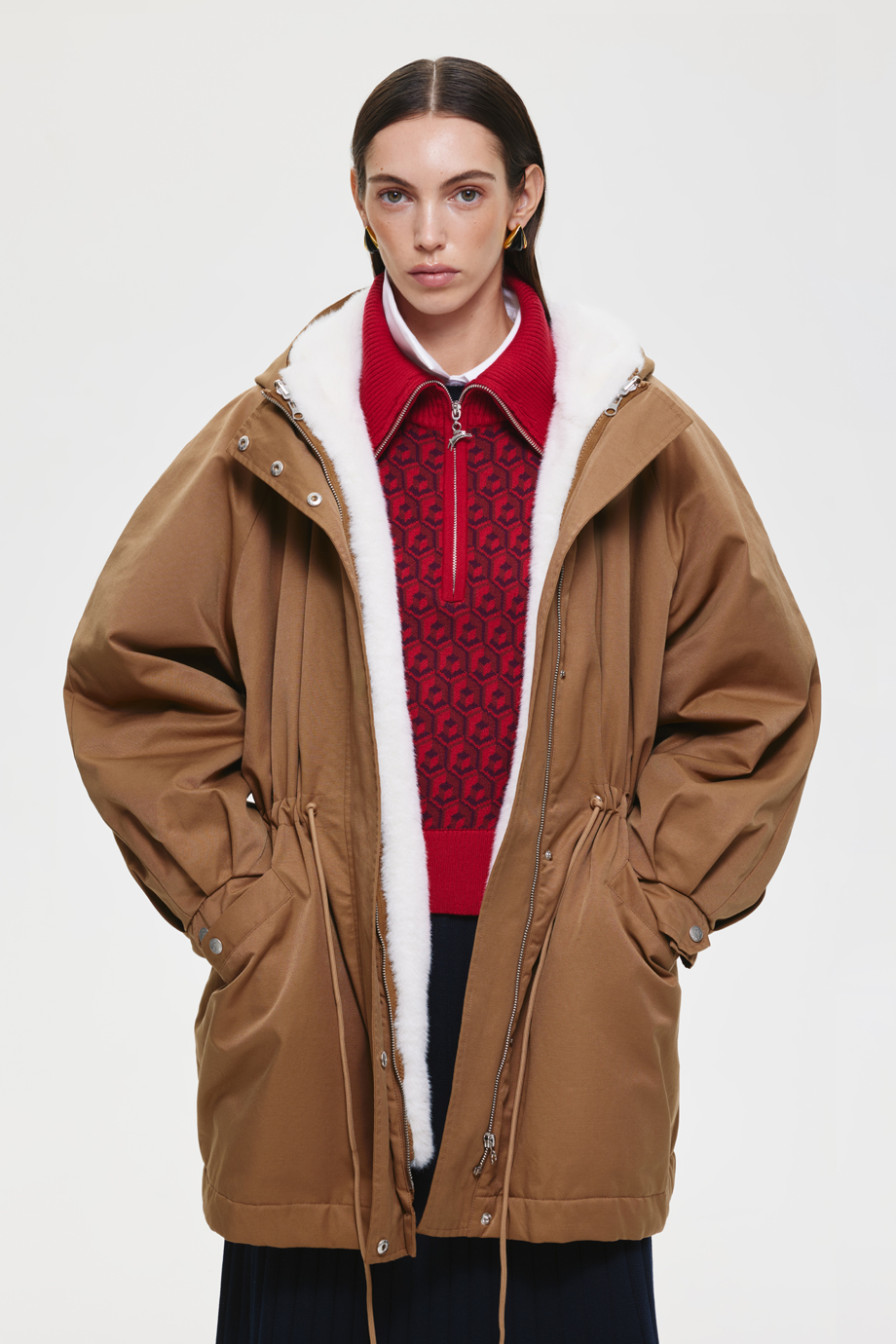 Парка-трансформер на меху