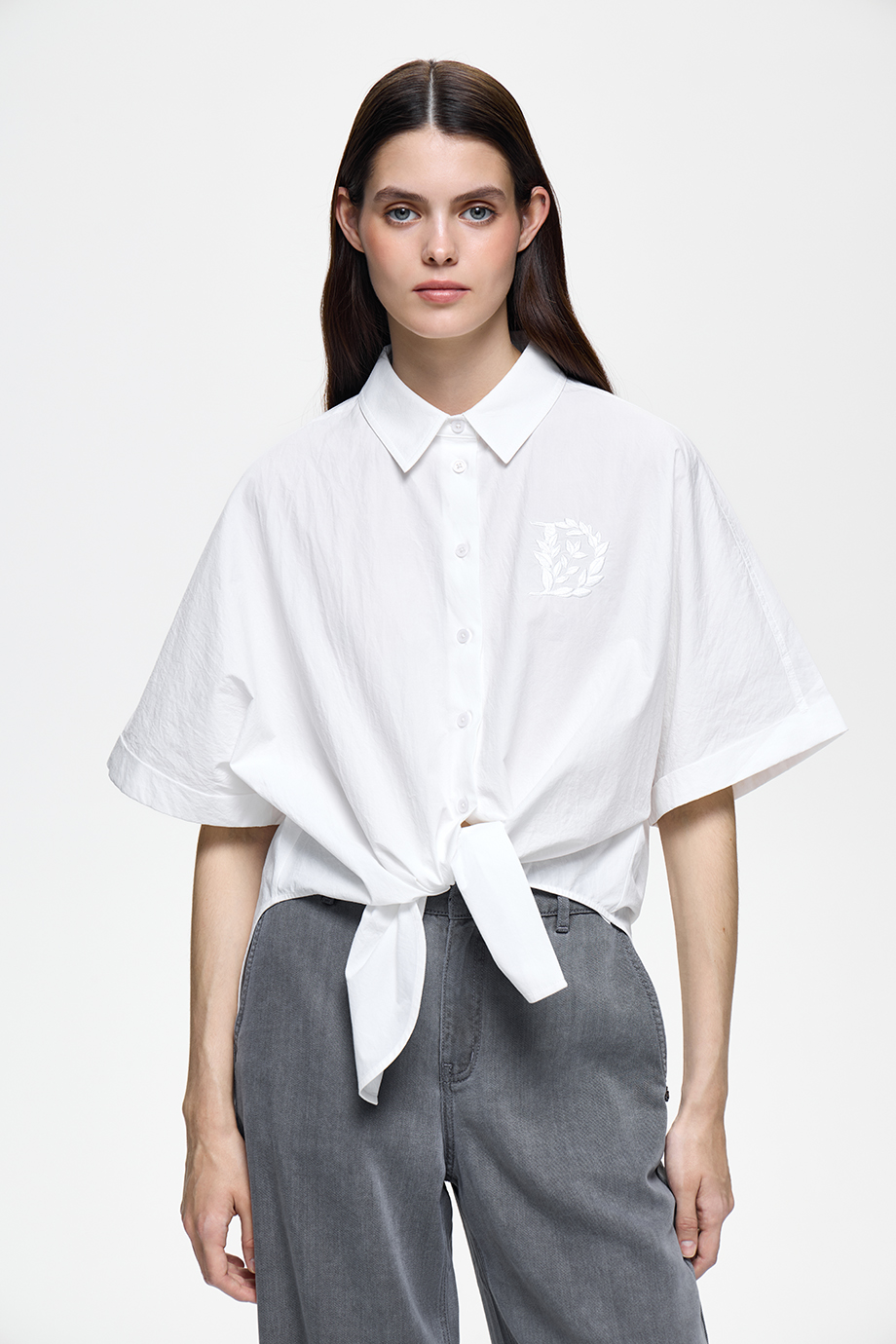 Рубашка с вышивкой