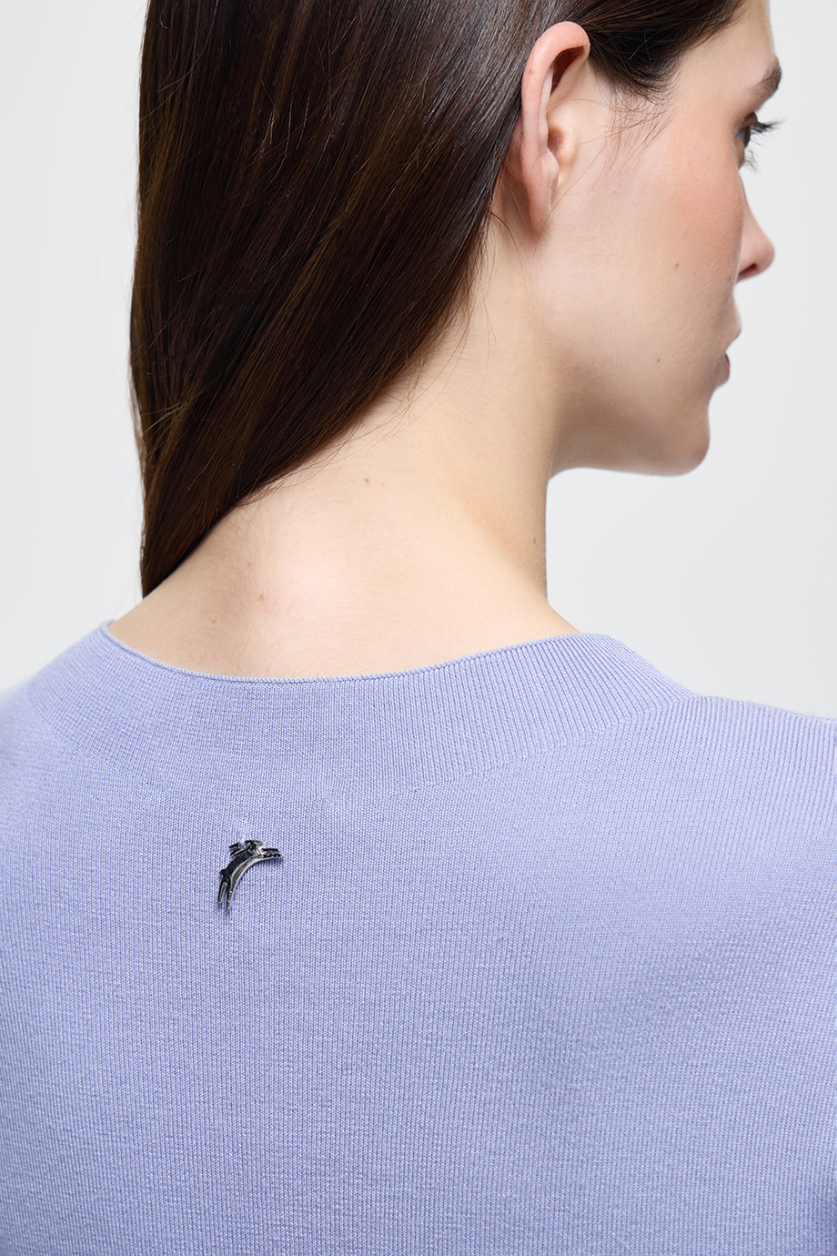 Платье комбинированное