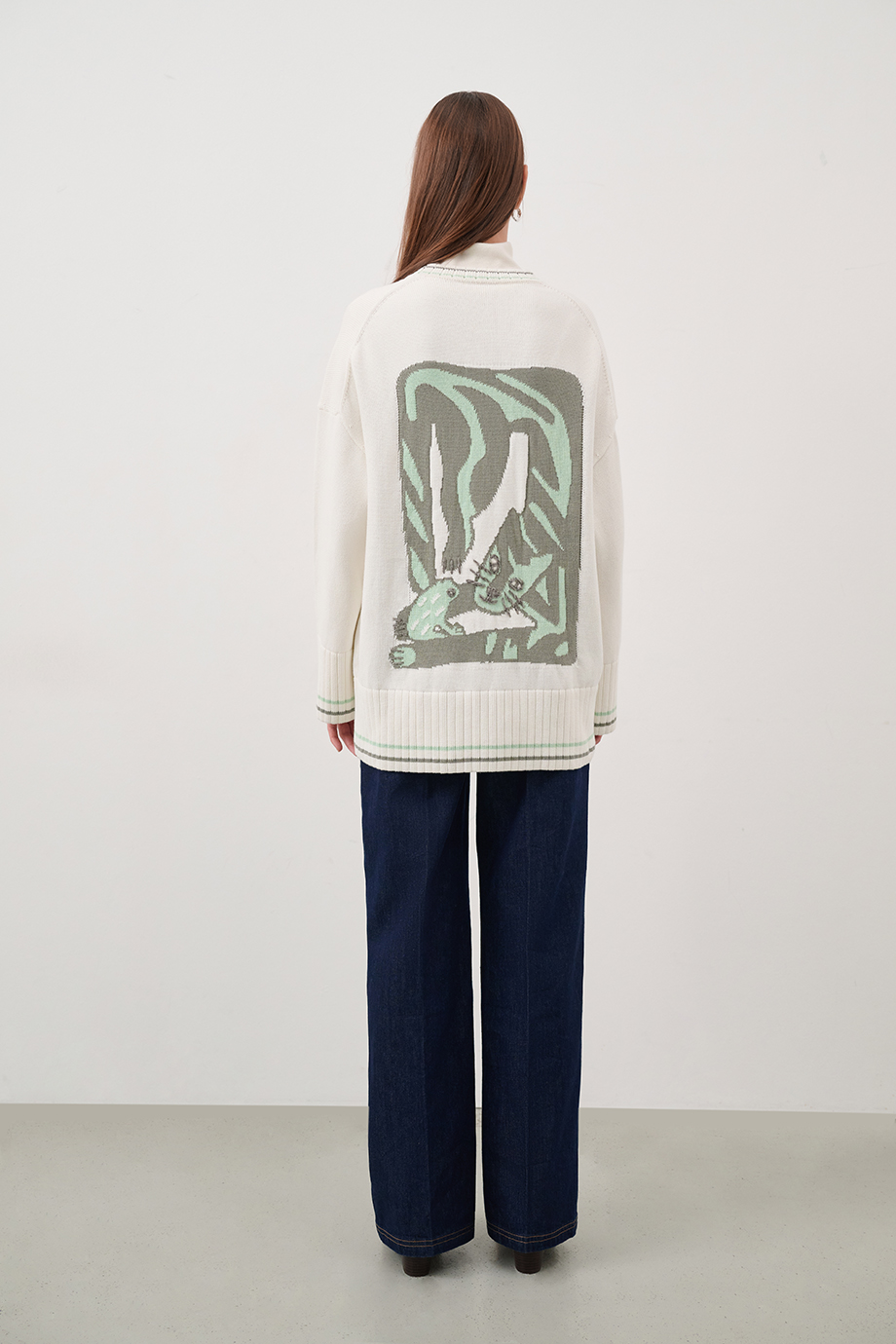 Кардиган с рисунком