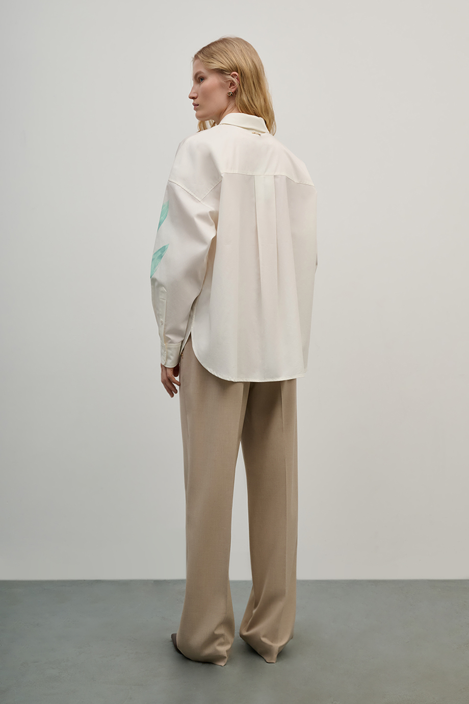 Брюки прямые