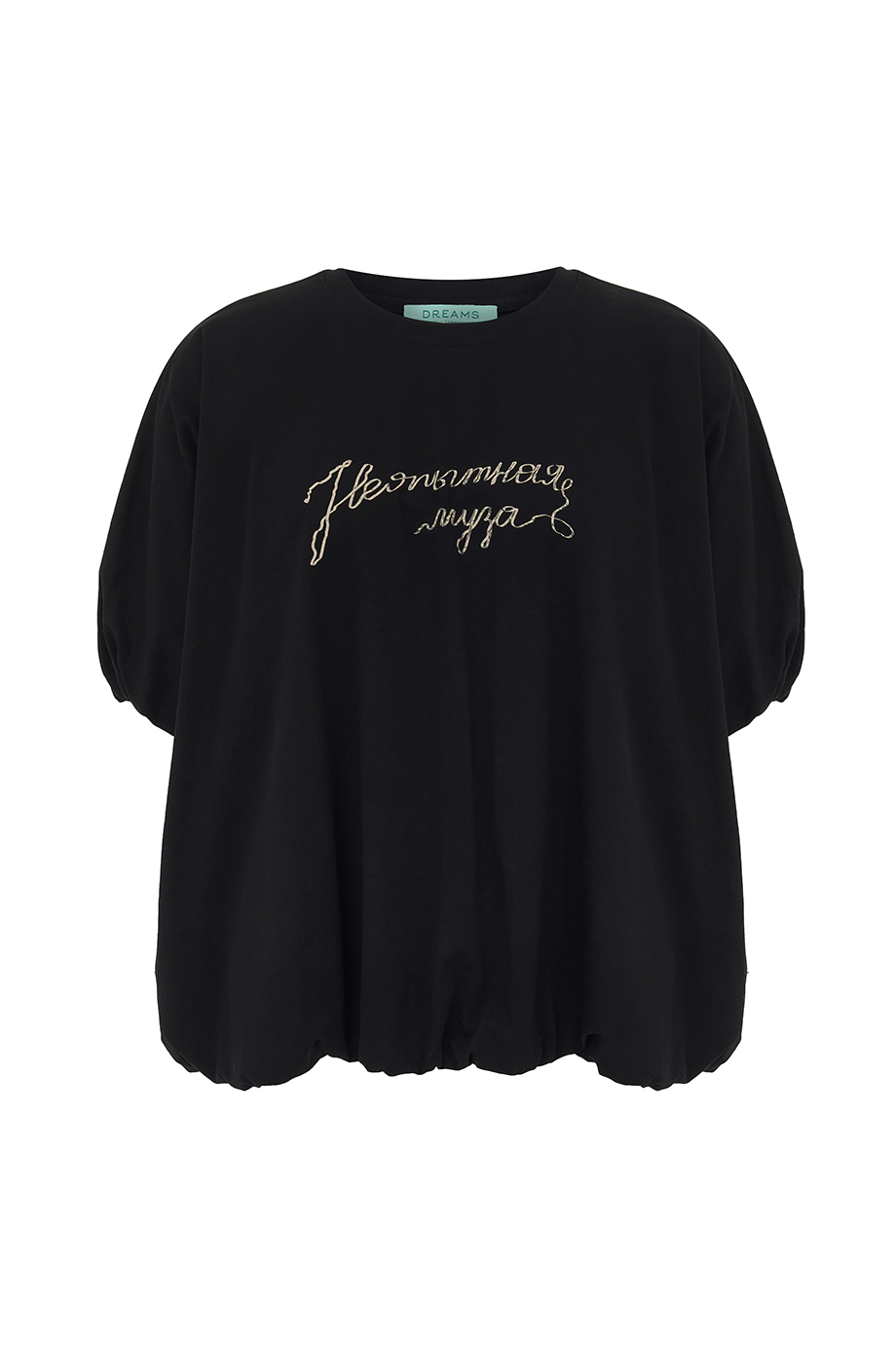 Футболка-баллон с принтом