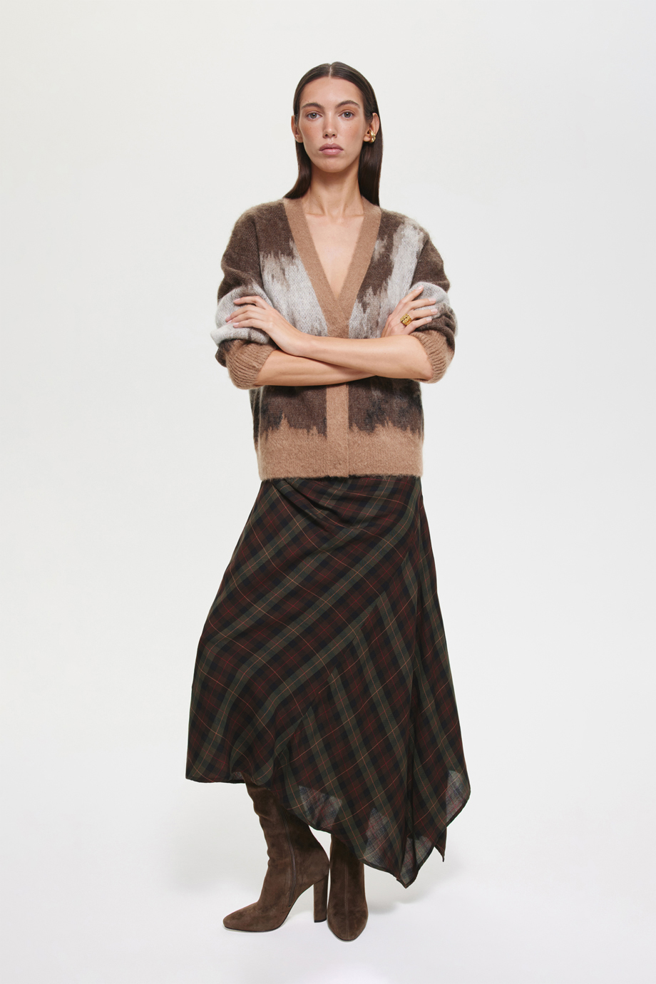 Шерстяной кардиган