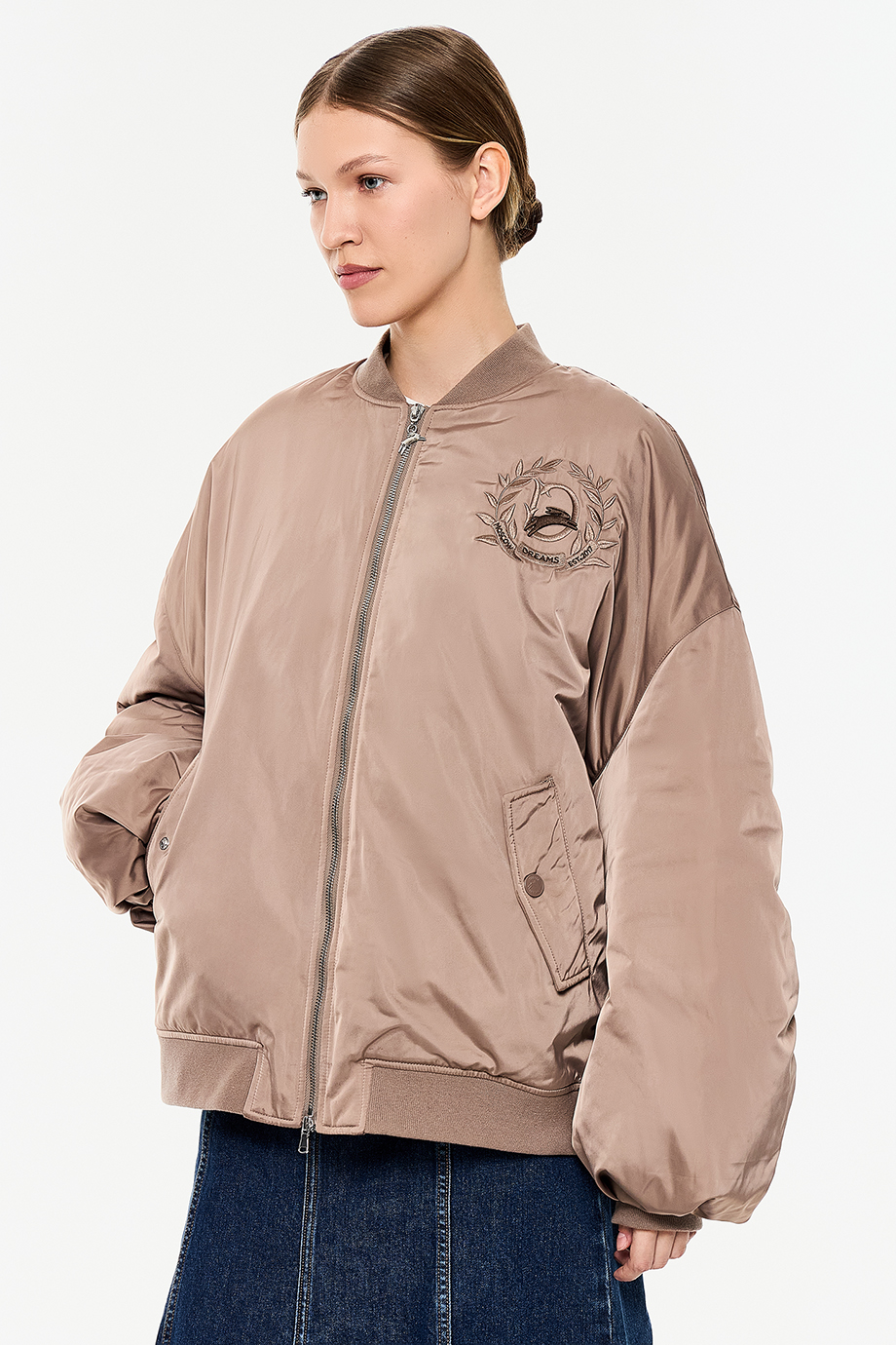 Бомбер утепленный