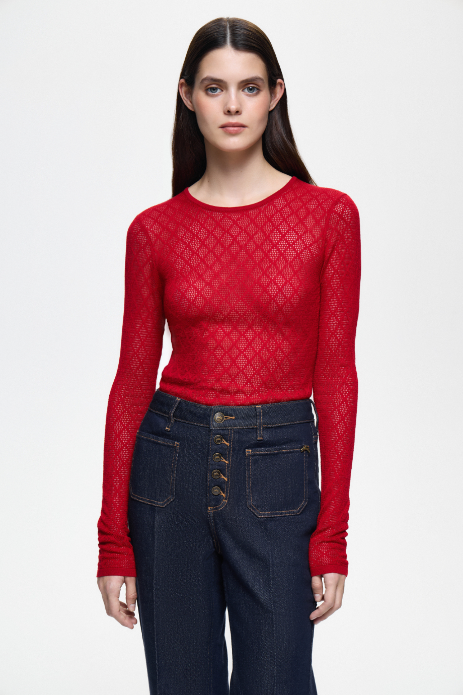 Джемпер ажурный Джемпер ажурный