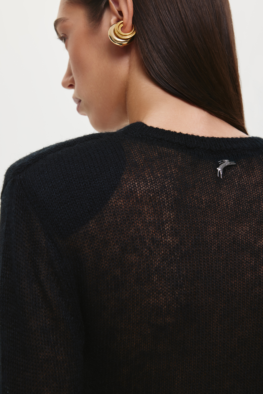 Джемпер из смесовой шерсти и мохера