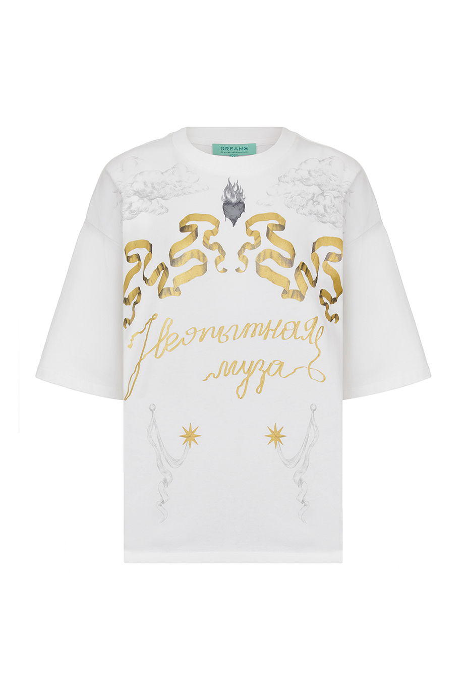 Футболка с принтом