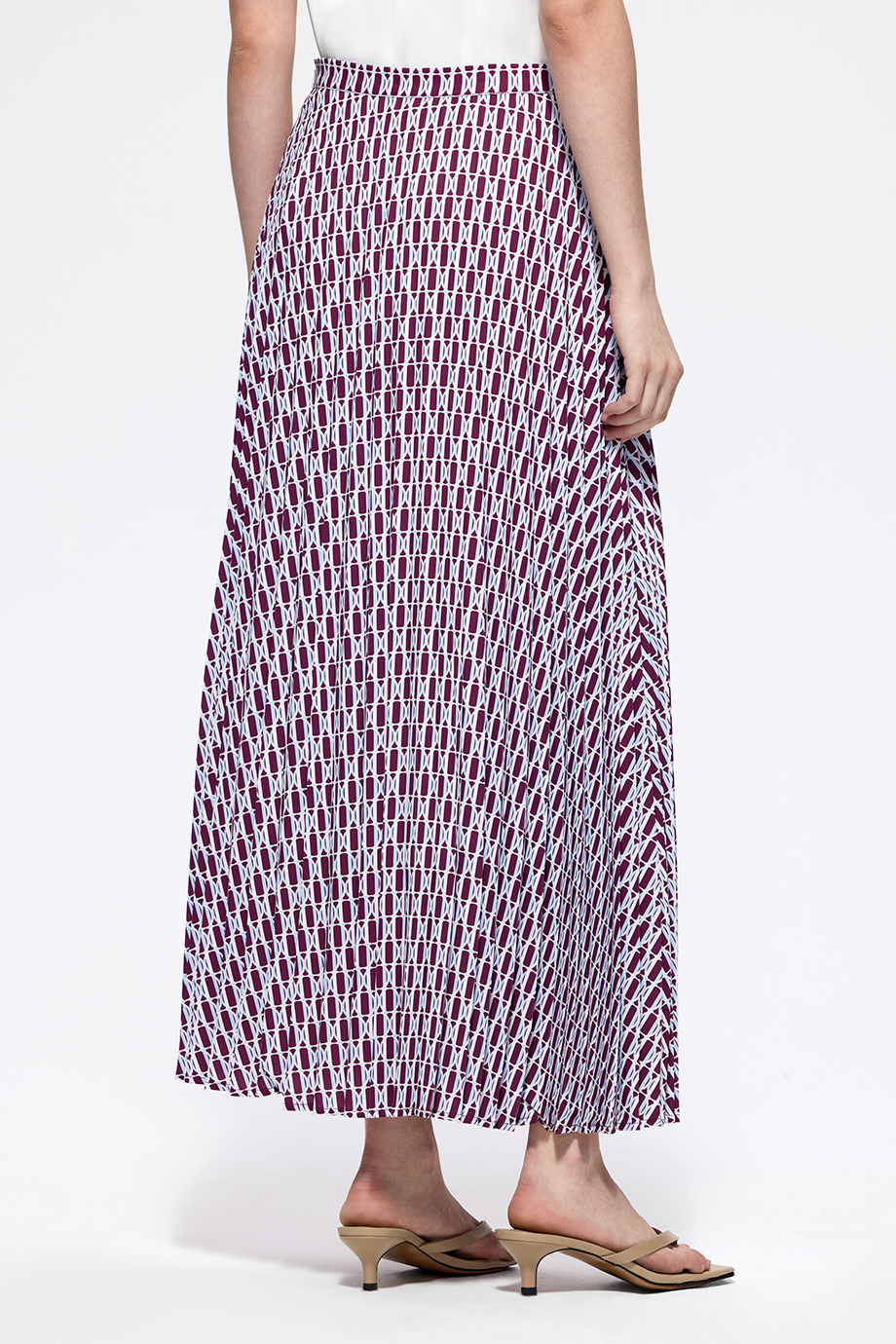 Юбка-плиссе с принтом