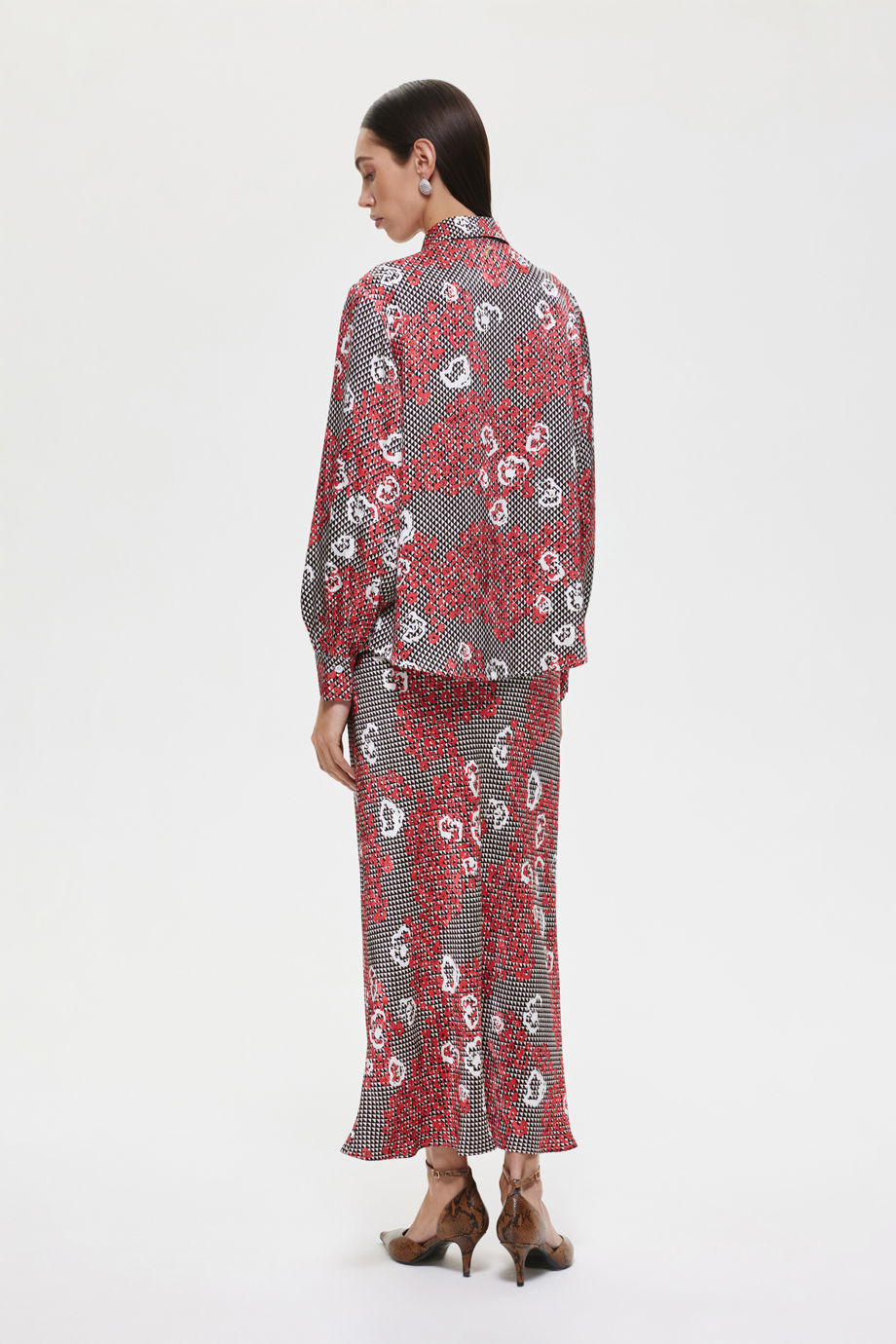 Юбка с принтом