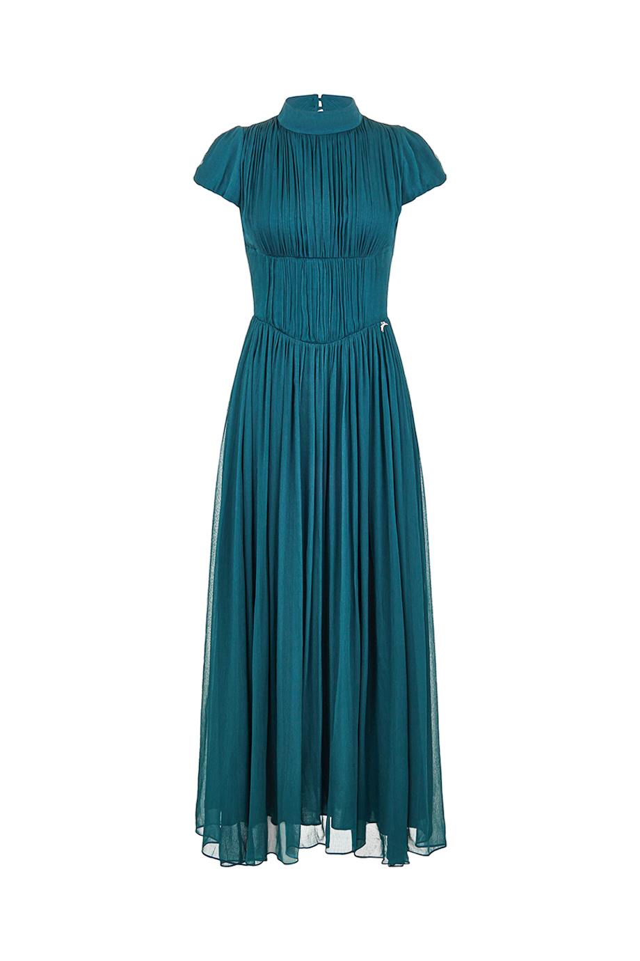 Платье на корсетной основе из шифона