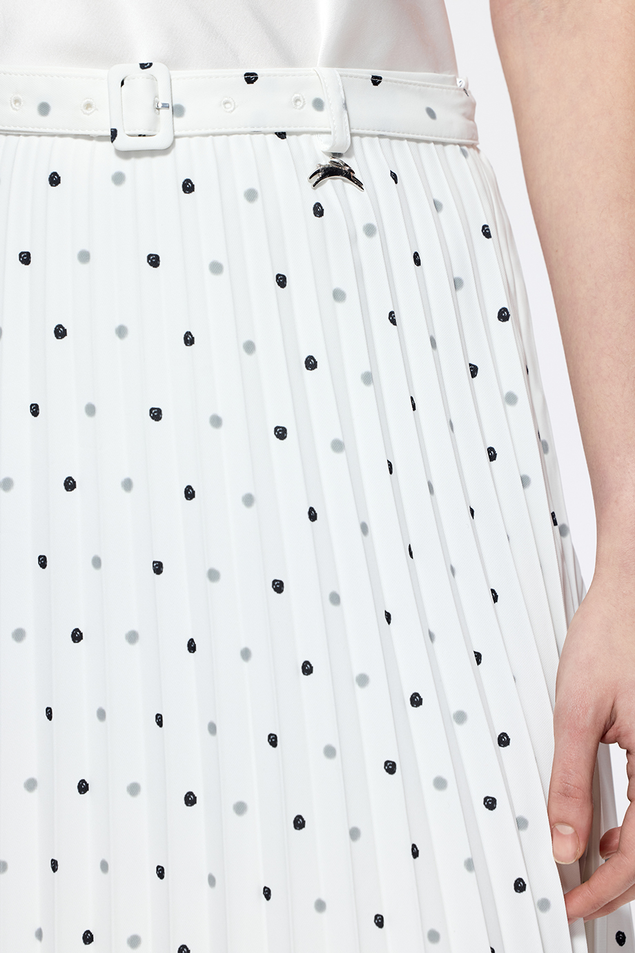 Юбка-плиссе с принтом