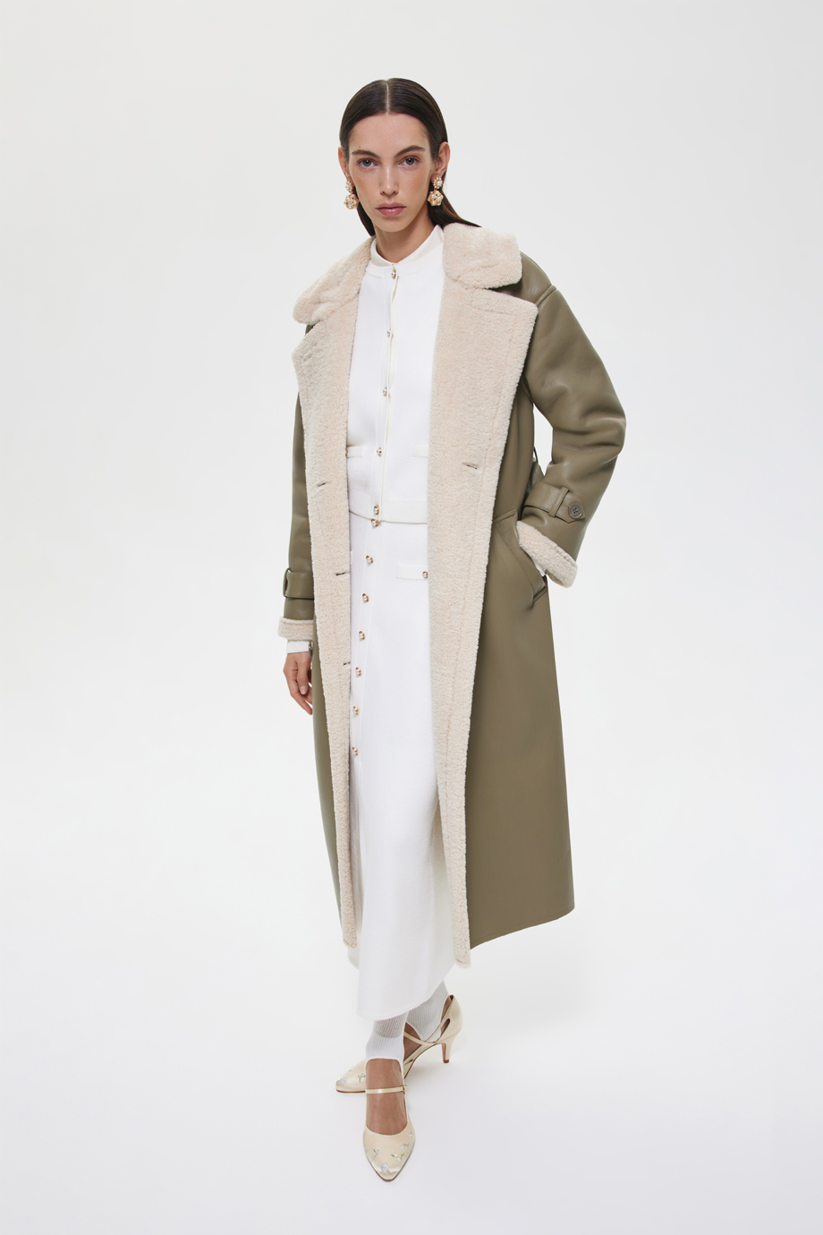 Дубленка из экомеха