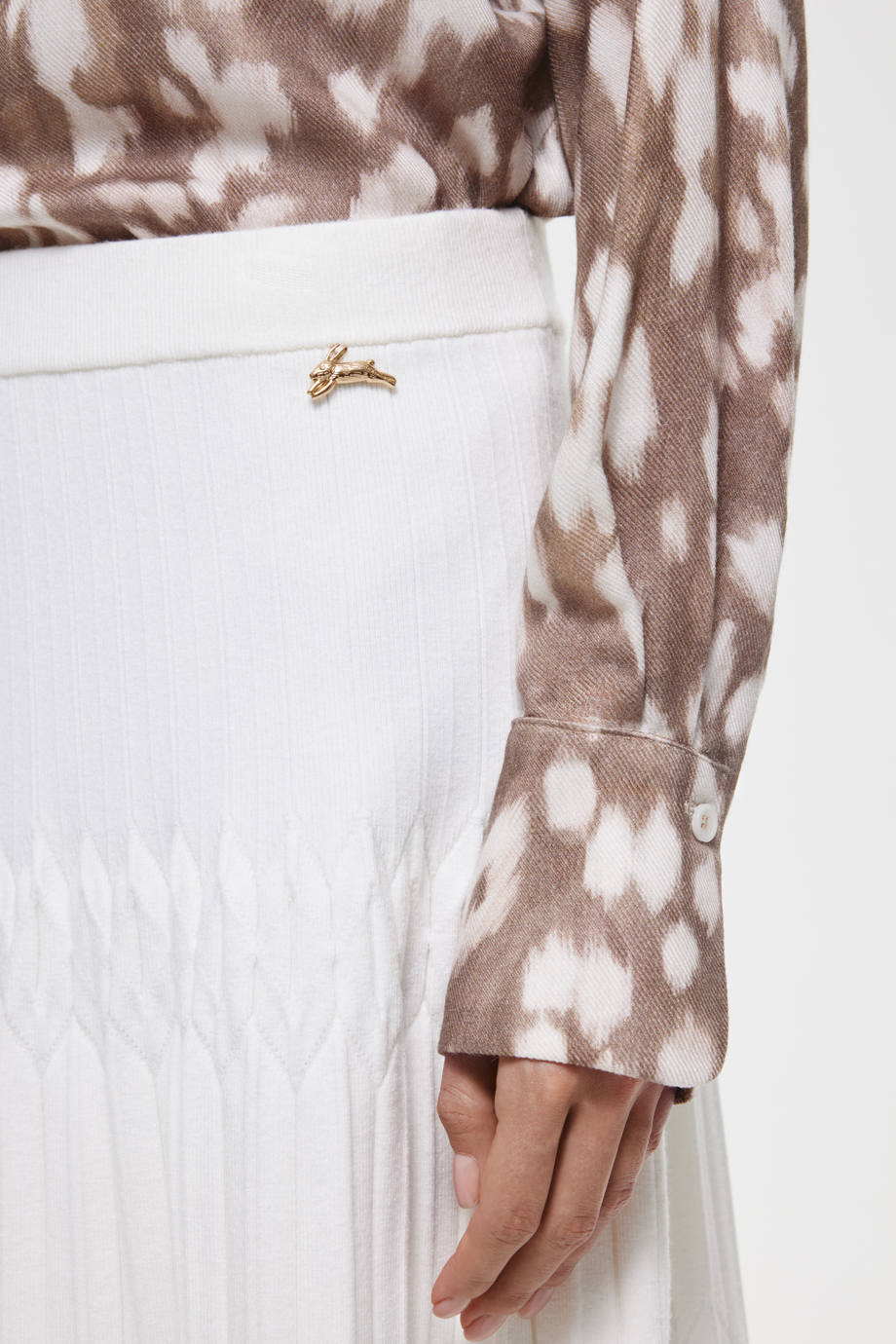 Юбка вязаная