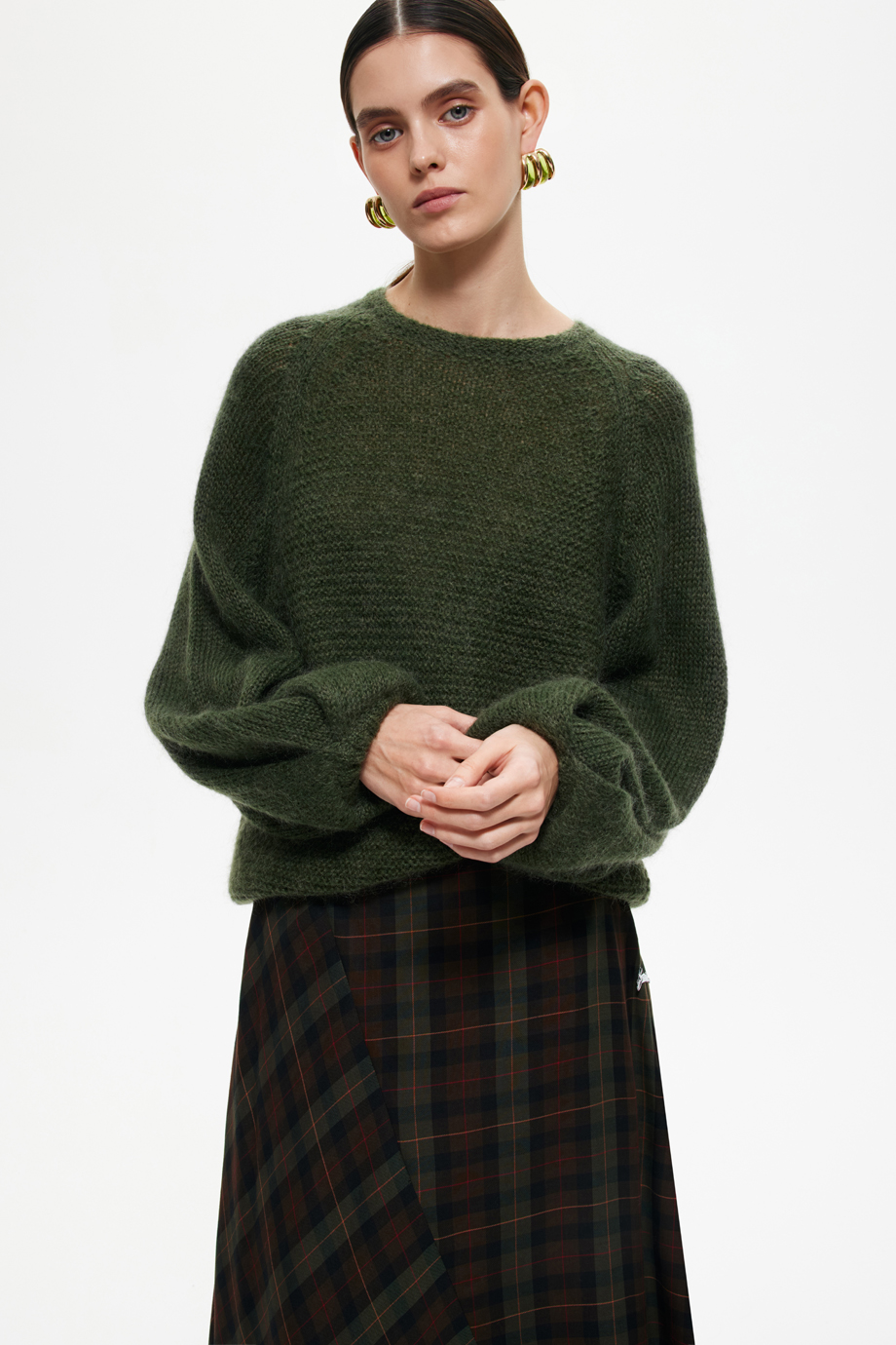 Джемпер из мохера