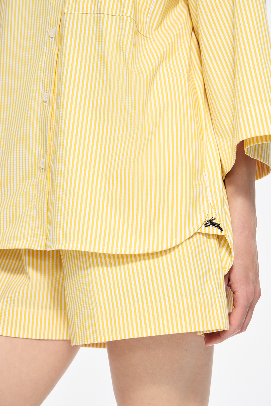 Блузка свободная с вышивкой