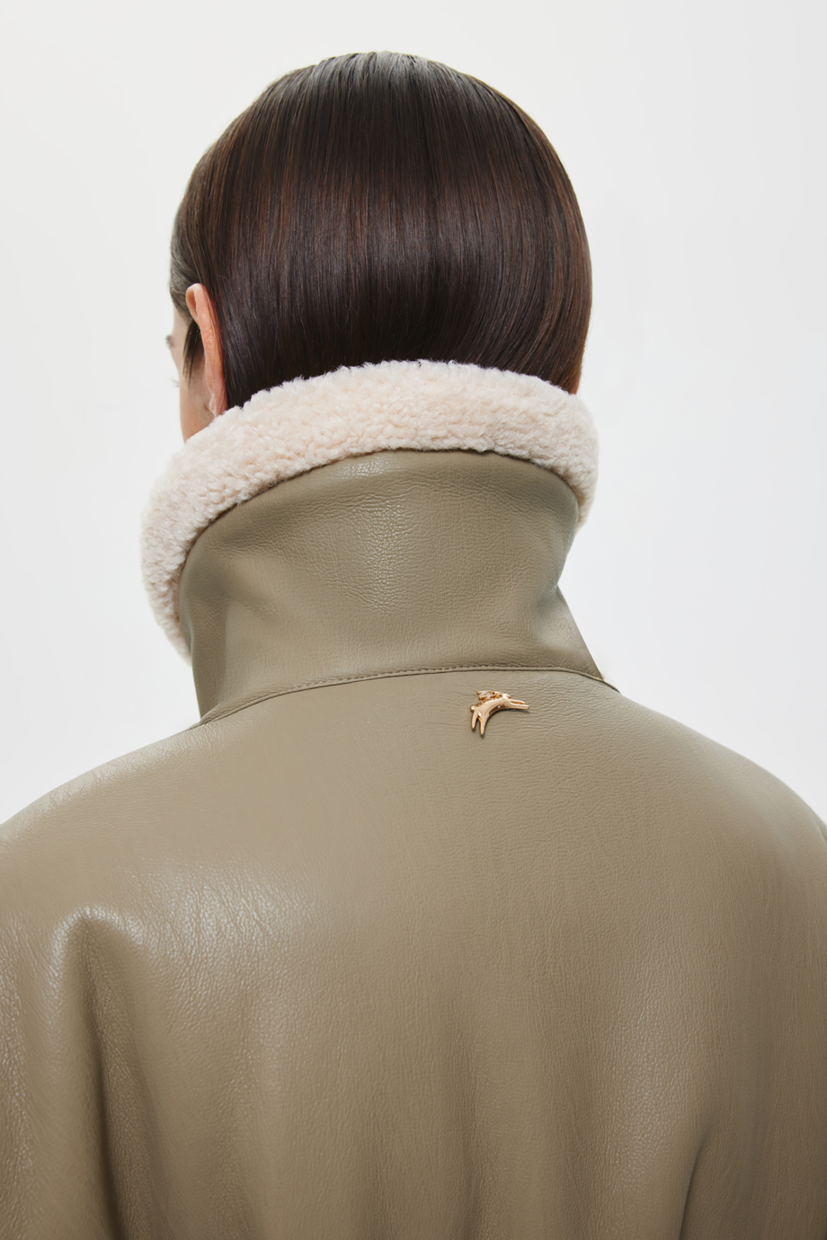 Дубленка из экомеха