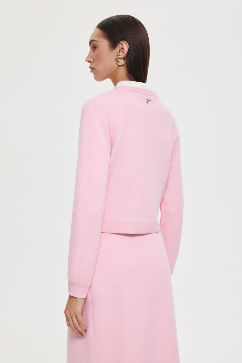 Юбка-карандаш вязаная