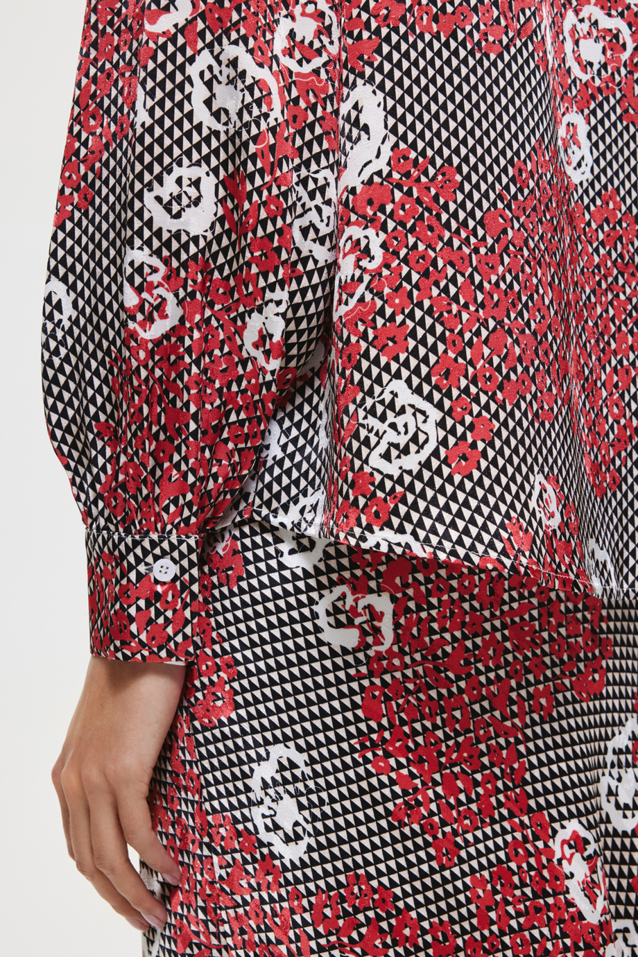 Блузка с принтом