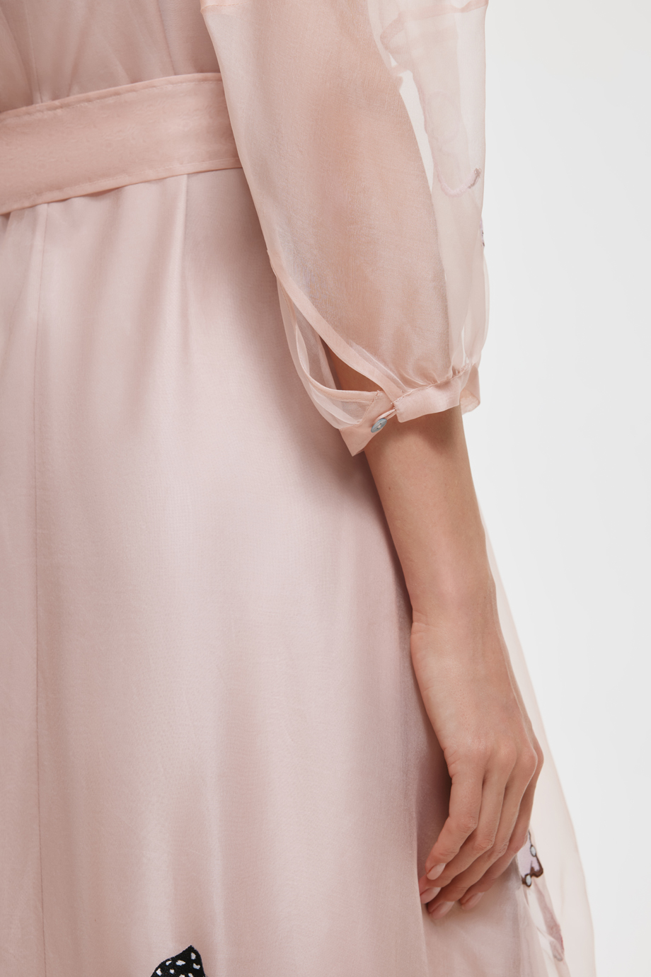 Шелковое платье