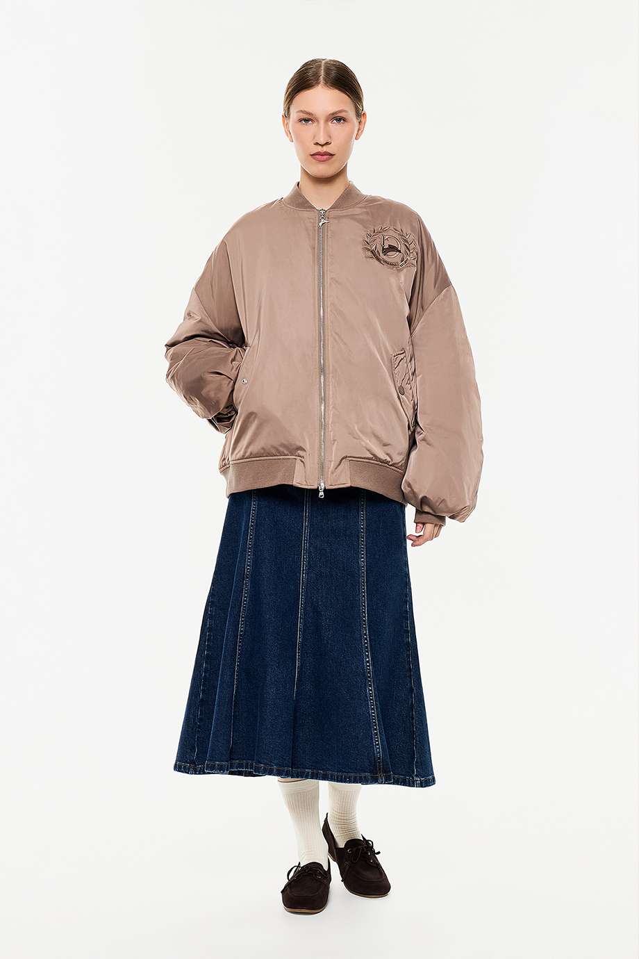 Бомбер утепленный