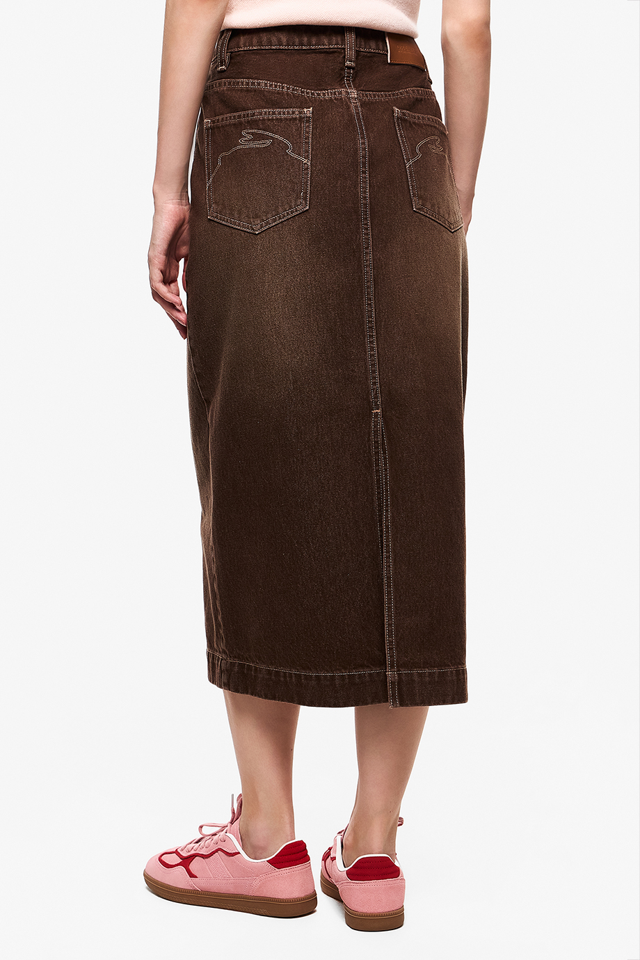 Юбка-карандаш джинсовая