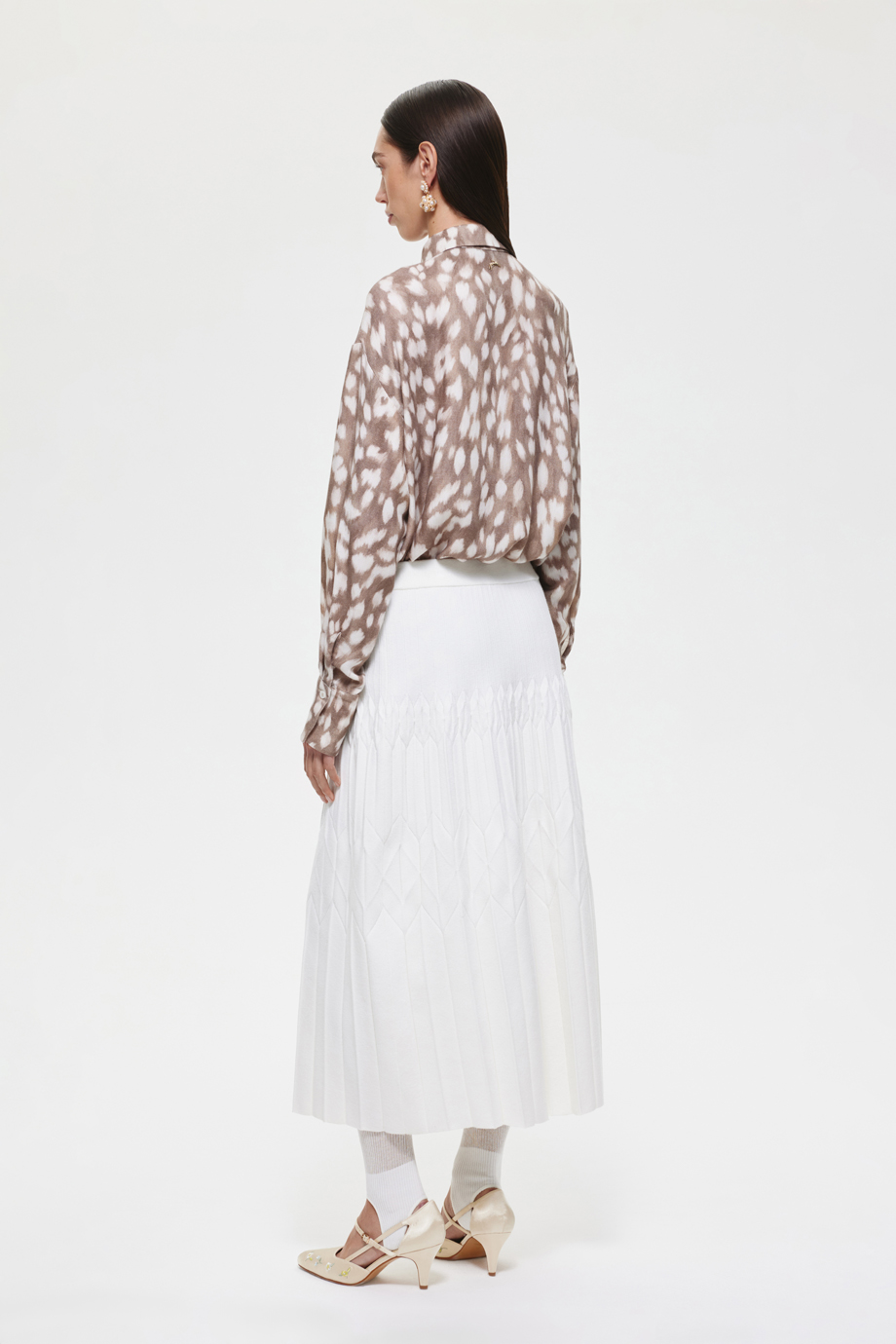 Вязаная юбка