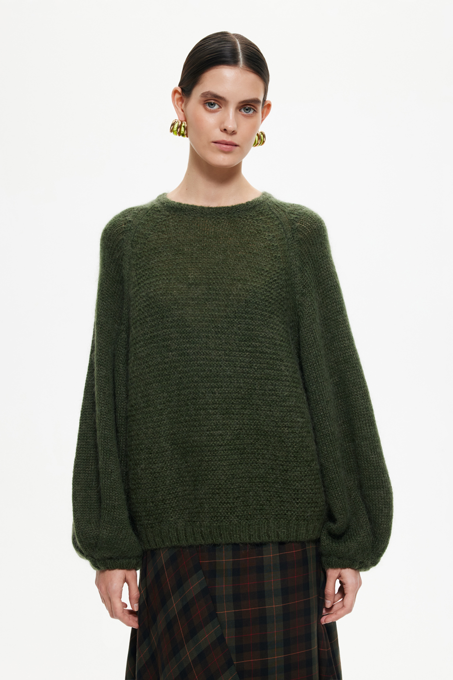 Джемпер из мохера