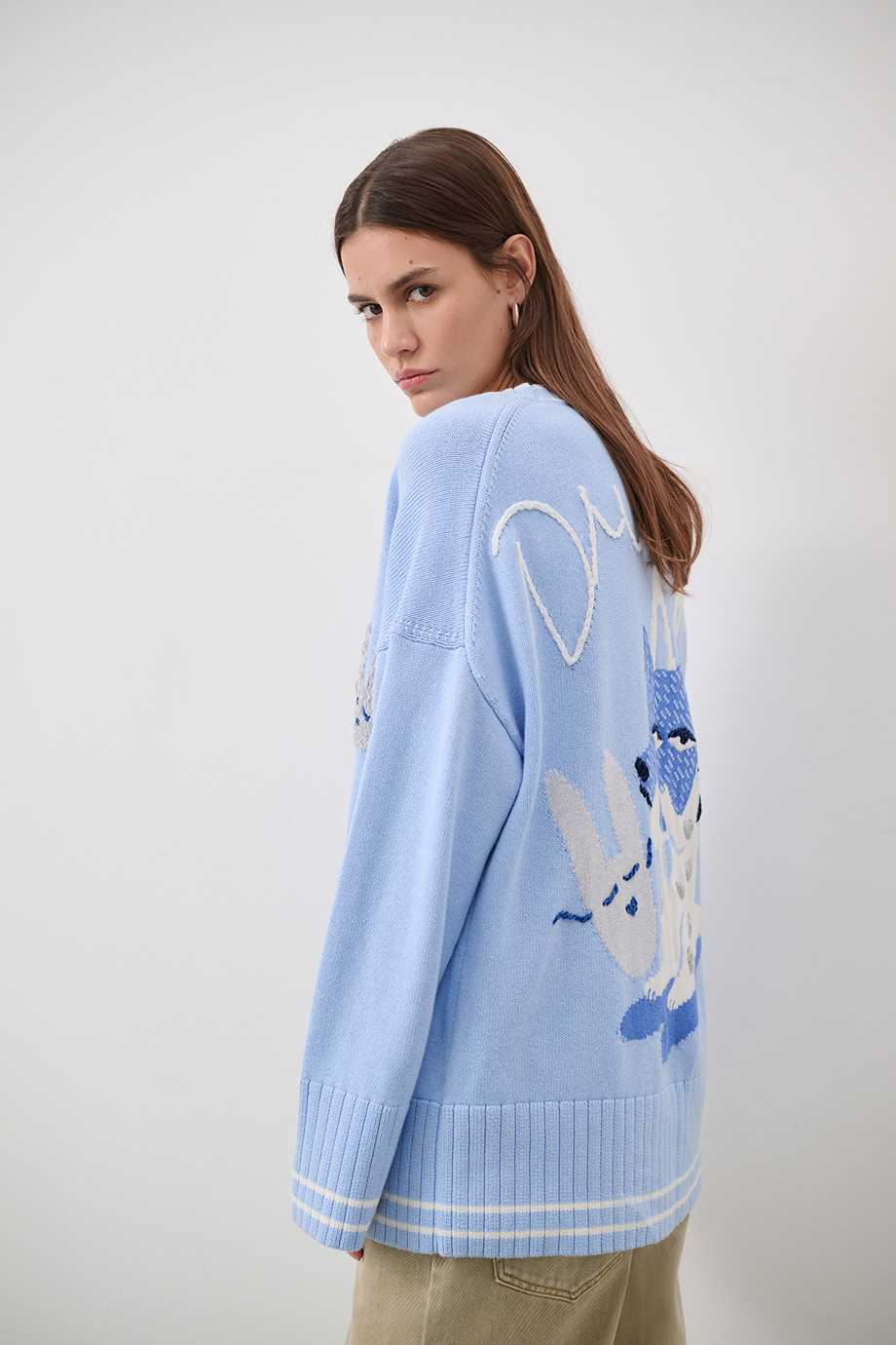 Кардиган с рисунком