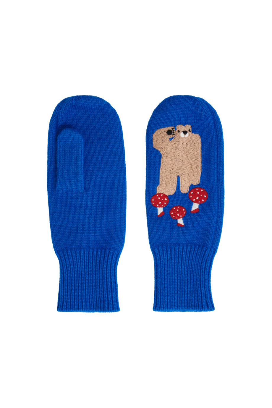 Варежки с вышивкой